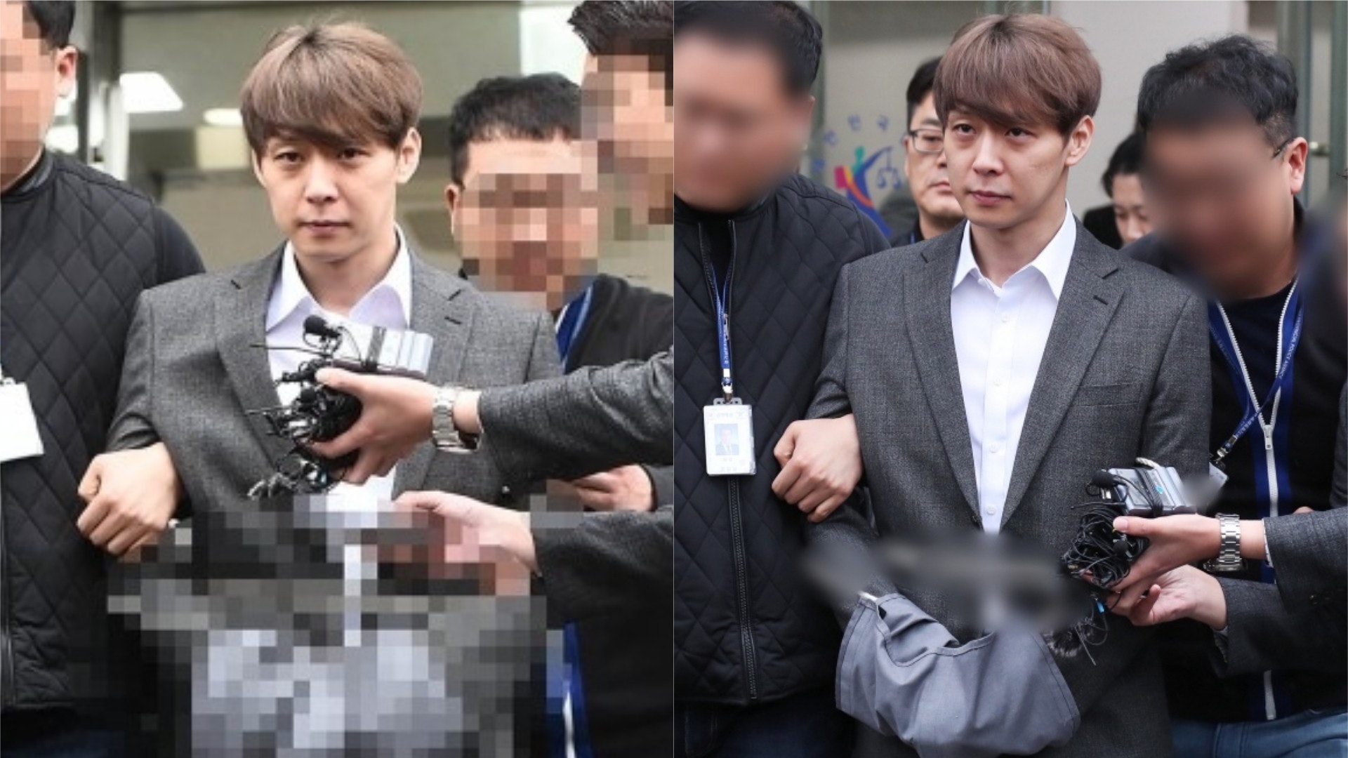 朴有天正式被拘捕! 到法院出庭應審僅一小時遭綁警繩手銬離開 朴有天正式被拘捕! 到法院出庭應審僅一小時遭綁警繩手銬離開