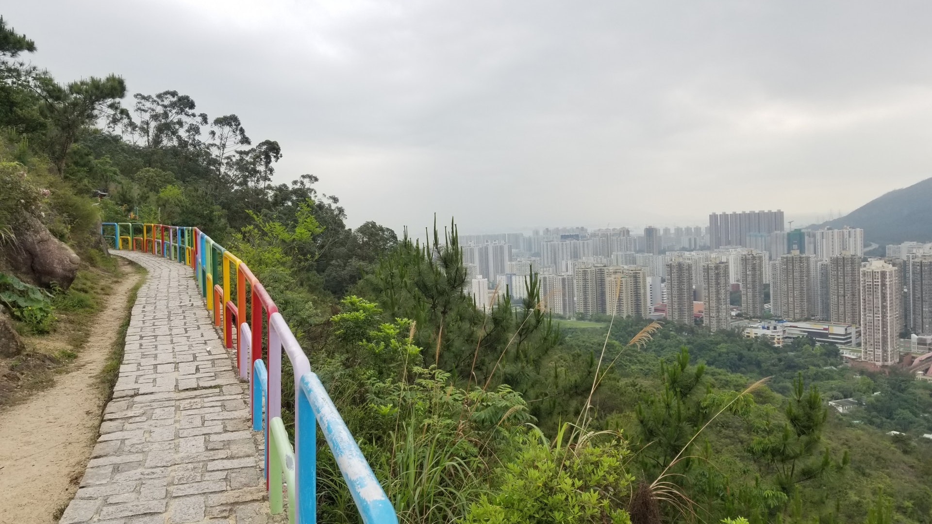 【屯門行山路線】西鐵站起步行屯門徑去景峰 看彩虹欄杆訪若夢園 【屯門行山路線】西鐵站起步行屯門徑去景峰 看彩虹欄杆訪若夢園