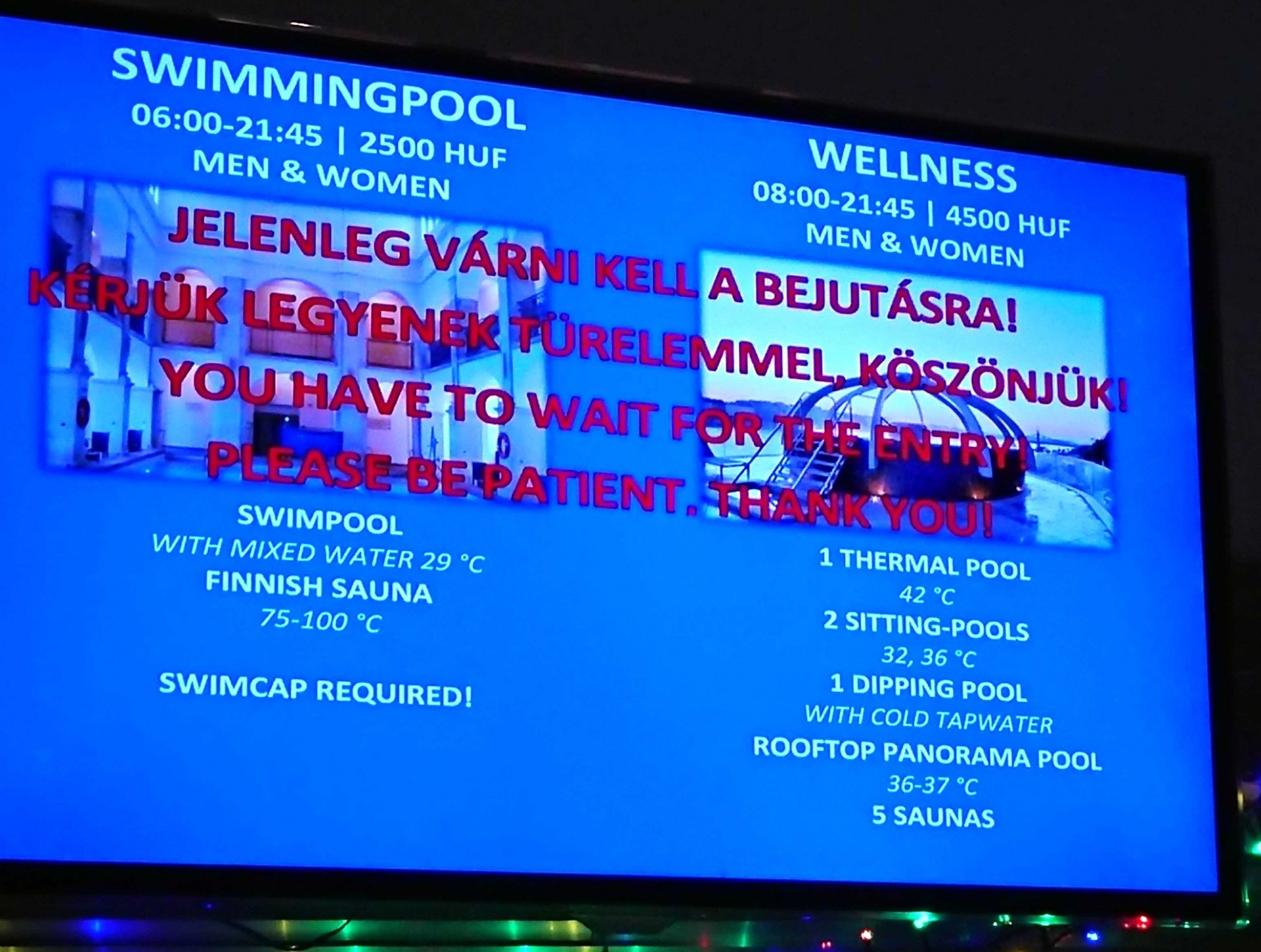 而當中我們選了盧達溫泉 （Rudas Baths）。（作者提供）