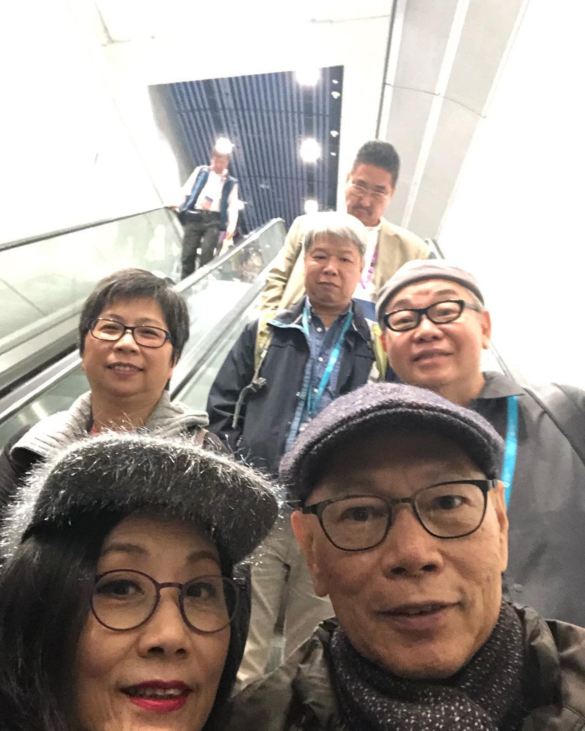 汪明荃和羅家英。(@wang_liza & 羅家英微博) 汪明荃和羅家英。(@wang_liza & 羅家英微博)