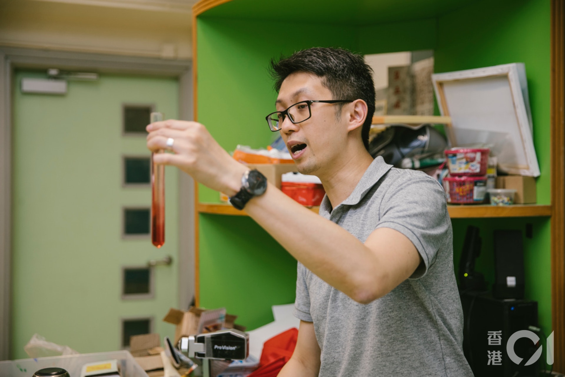 維他奶「營養探索之旅 - 食、知、源體驗計劃」課程總監Henry 維他奶「營養探索之旅 - 食、知、源體驗計劃」課程總監Henry