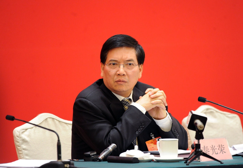雲南省委原書記秦光榮。（資料圖片）