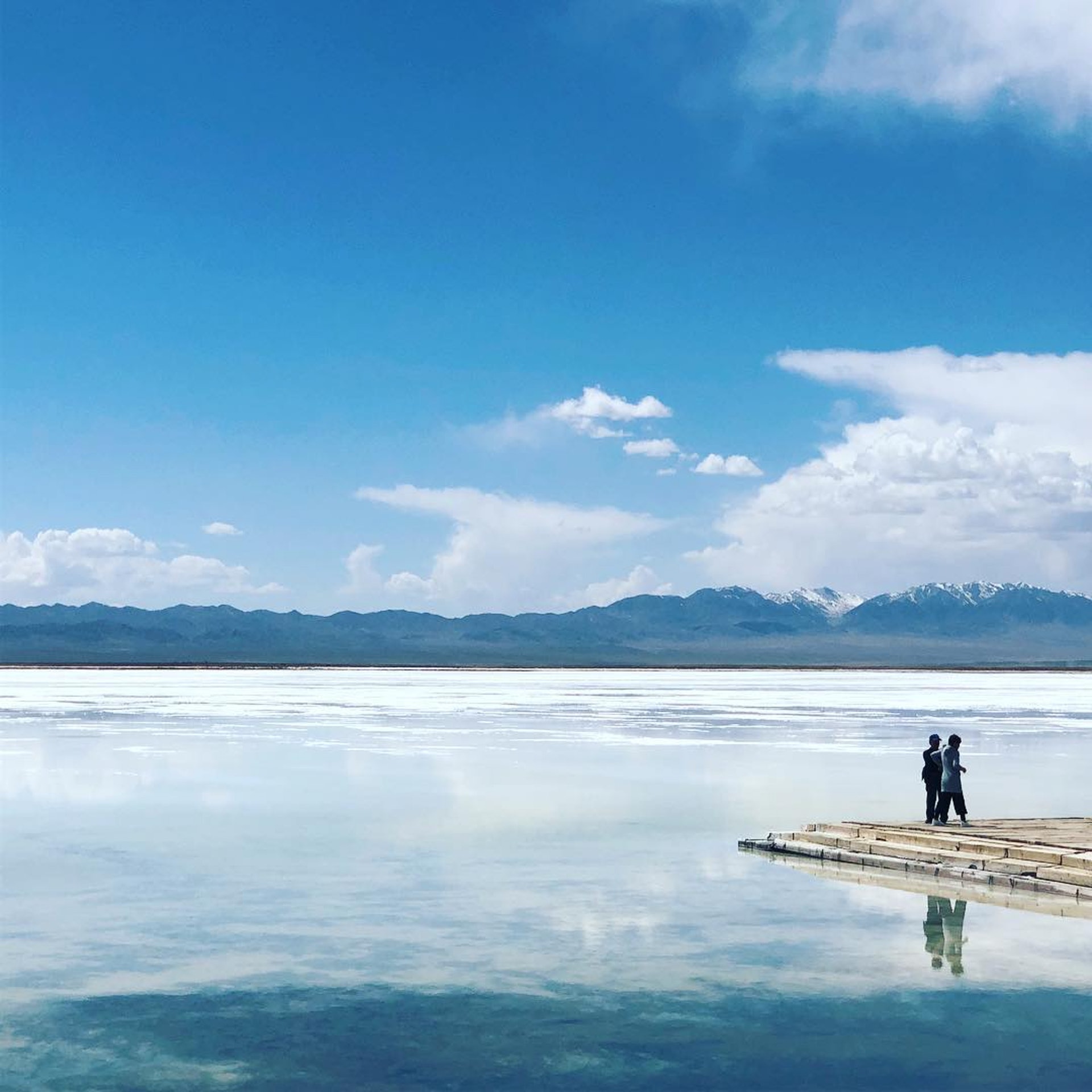 中國茶卡鹽湖（Instagram@thomaslchang）