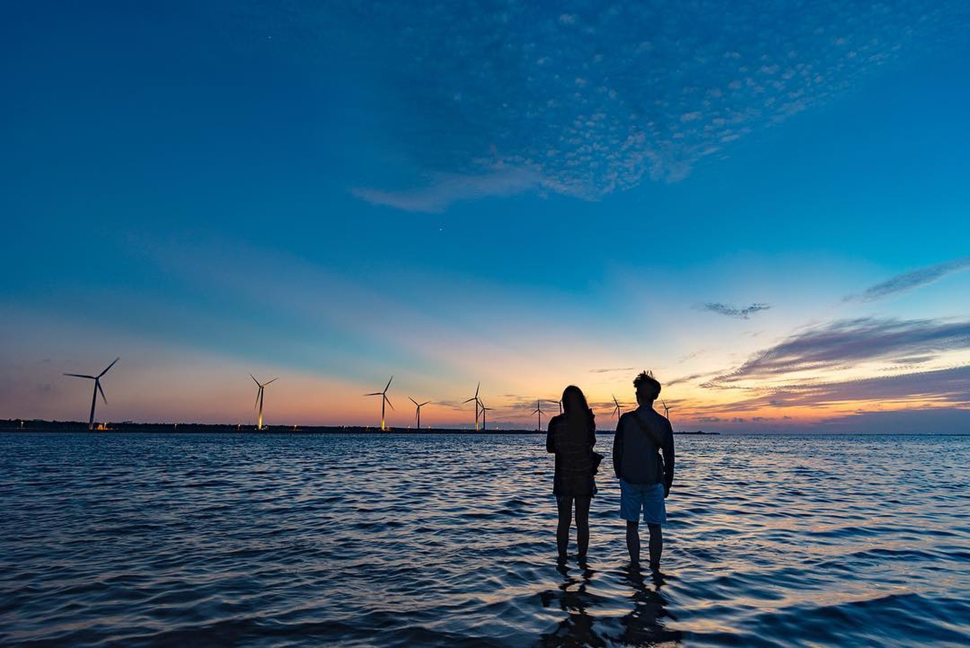 台灣高美濕地(Instagram@chun_1989)