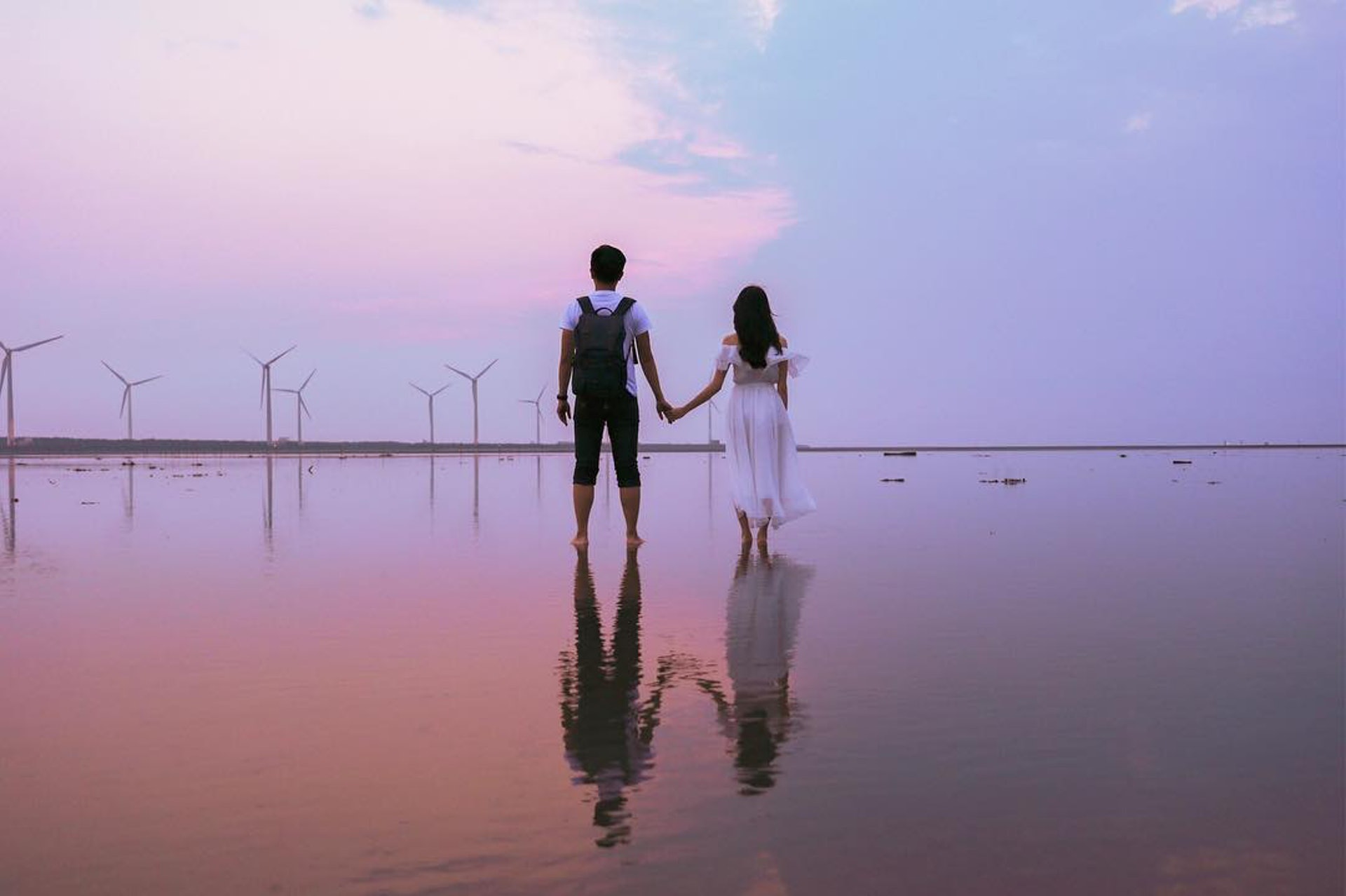 台灣高美濕地(Instagram@clairelin_18) 台灣高美濕地(Instagram@clairelin_18)