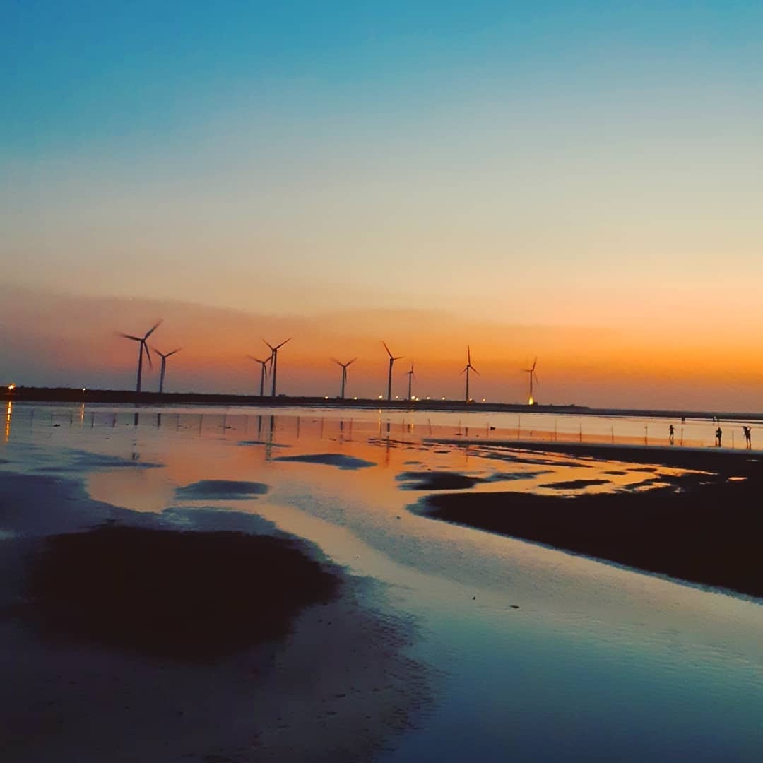 台灣高美濕地（Instagram@kimchitw）