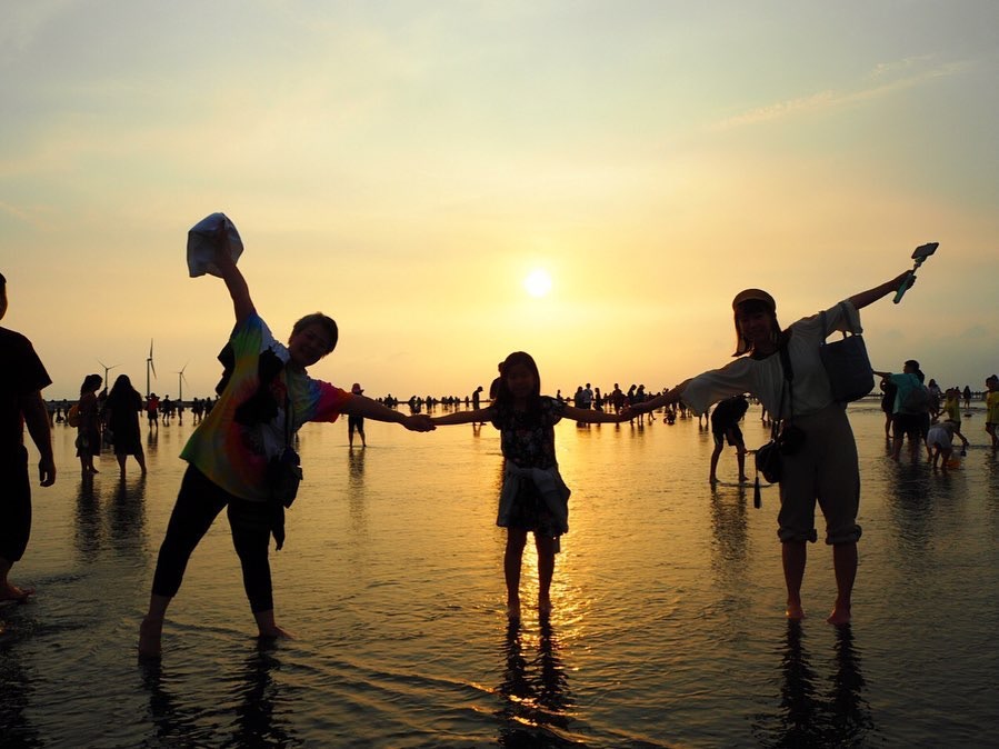 台灣高美濕地（Instagram@pbf_meg）