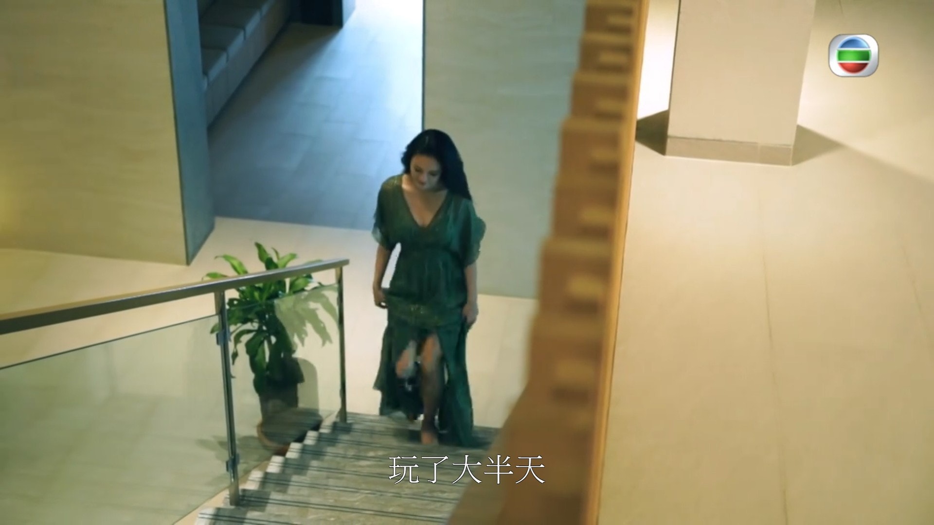 由上至下的俯望的鏡頭。(電視截圖) 由上至下的俯望的鏡頭。(電視截圖)