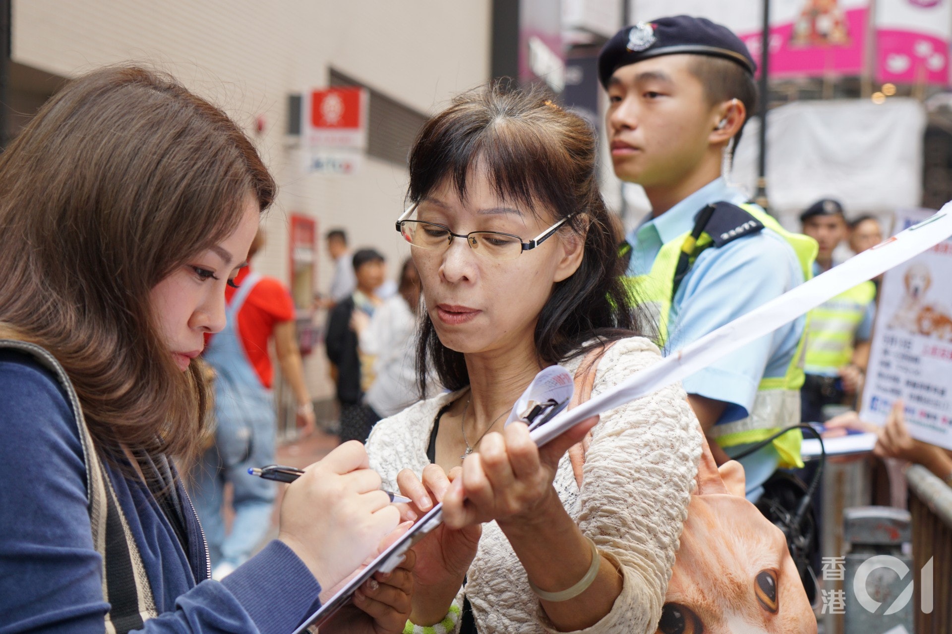 「愛動物 零虐畜」今年已經發起3次遊行,更徵集到128,558個簽名。(洪嘉徽攝) 「愛動物 零虐畜」今年已經發起3次遊行,更徵集到128,558個簽名。(洪嘉徽攝)
