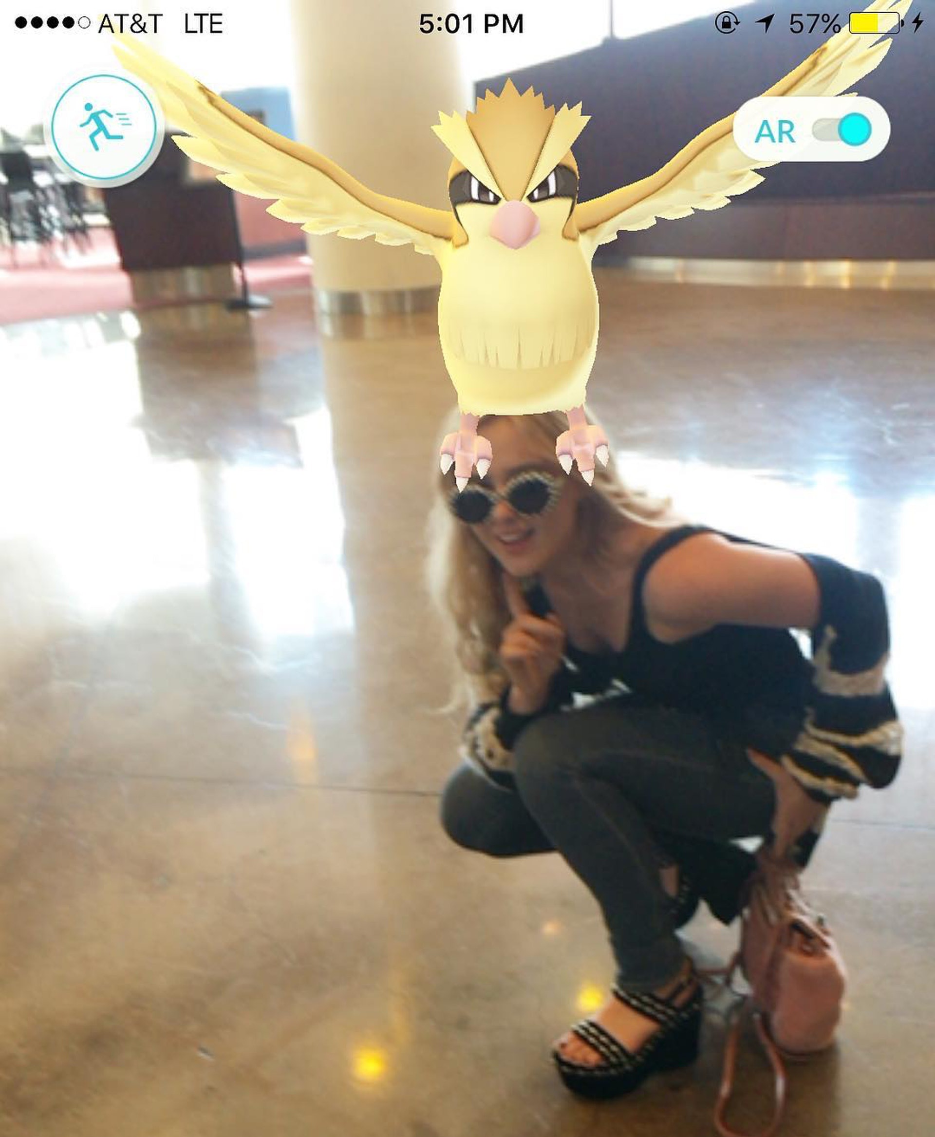 早幾年都有玩Pokemon Go。(Kathryn Newton Instagram) 早幾年都有玩Pokemon Go。(Kathryn Newton Instagram)