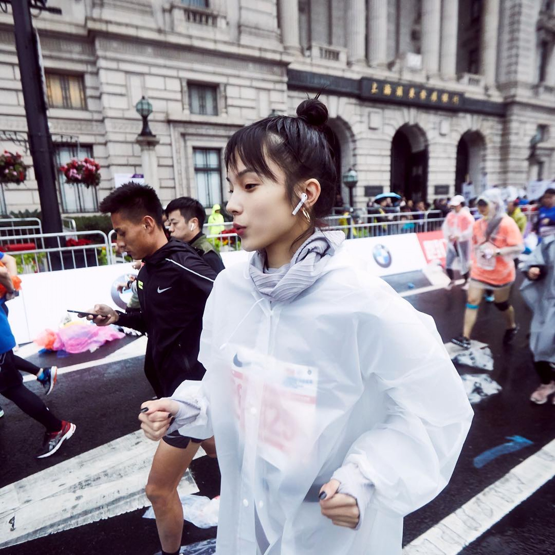 雎曉雯愛長跑,當作瘦身運動。(IG@jujujuxiaowen) 雎曉雯愛長跑,當作瘦身運動。(IG@jujujuxiaowen)