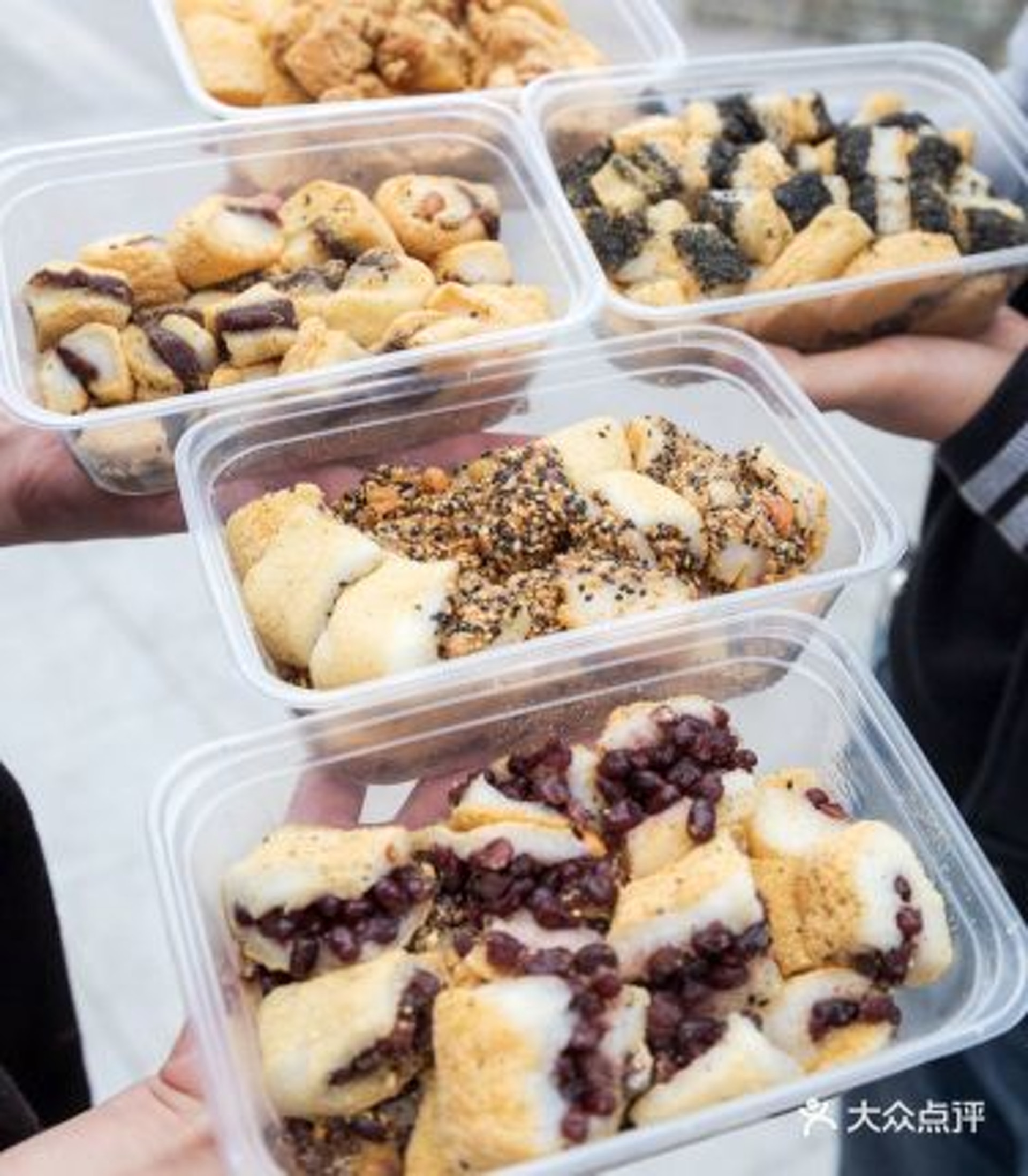 各口味的打糕。(lydia0805@大眾點評) 深圳美食