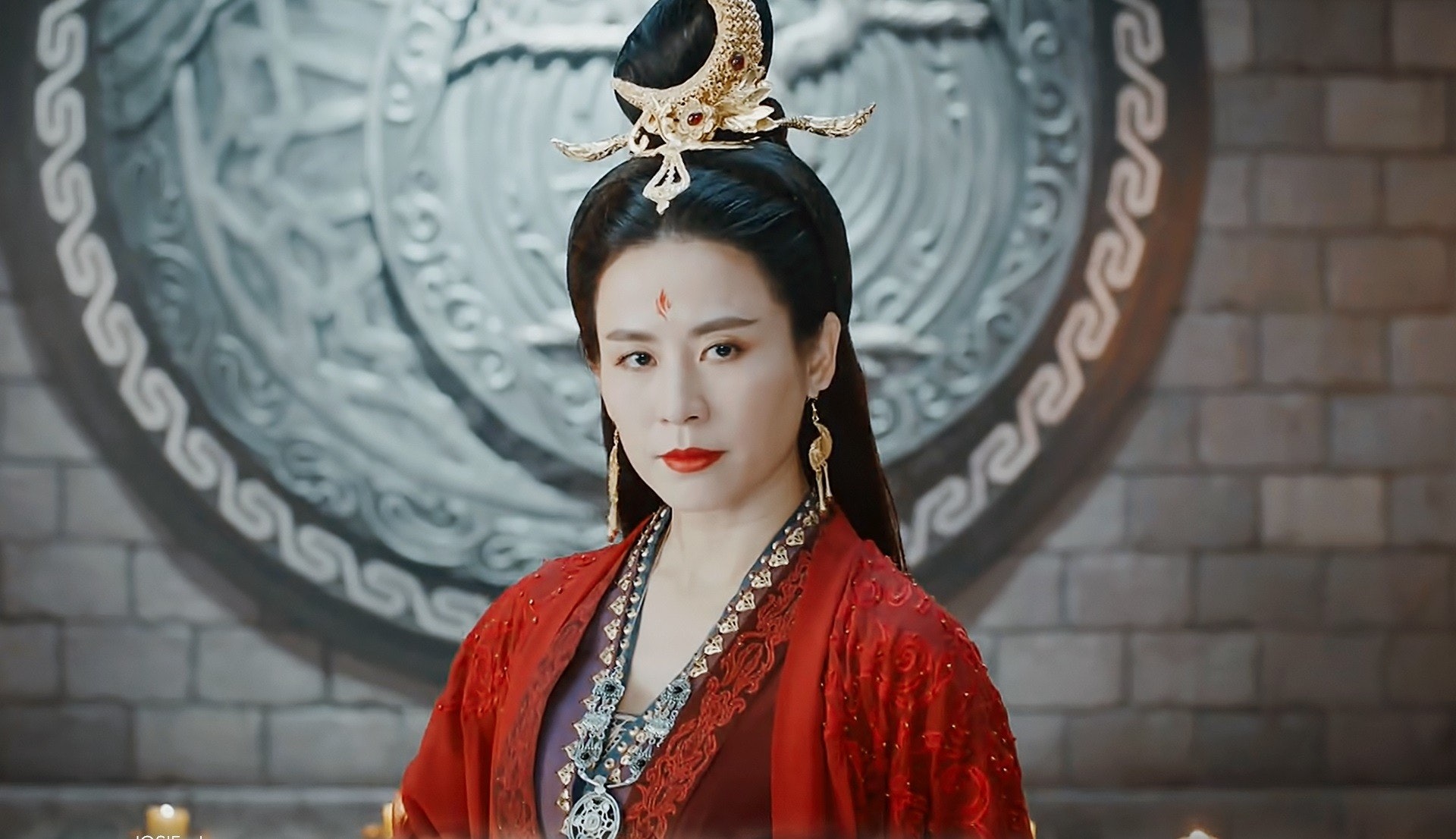 宣萱飾演奸角大獲好評。(Josie_L阿心微博圖片) 宣萱飾演奸角大獲好評。(Josie_L阿心微博圖片)