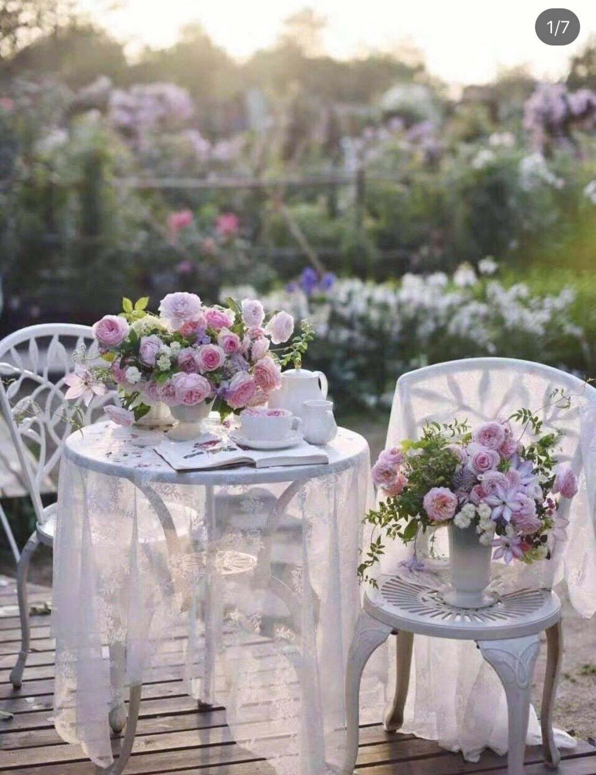 非常夢幻的造型,唔講以為去咗婚禮場景。(利姆瑞雅-心靈花園@小紅書) 深圳美食