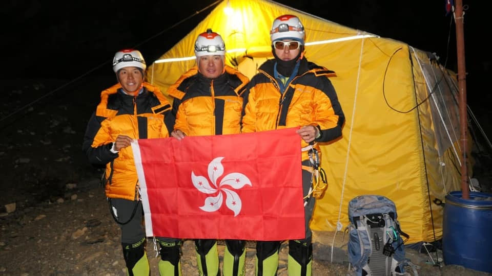 【珠峰攀山隊】今晨離開基地營 預計下周中代表香港登世界最高峰 【珠峰攀山隊】今晨離開基地營 預計下周中代表香港登世界最高峰