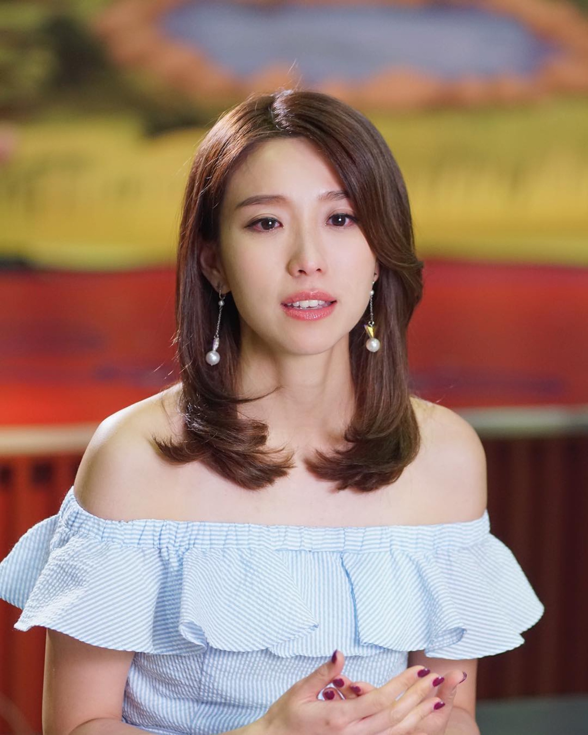 今日Elaine終現身為事情解畫。(Instagram:@elaine_yiu) 今日Elaine終現身為事情解畫。(Instagram:@elaine_yiu)