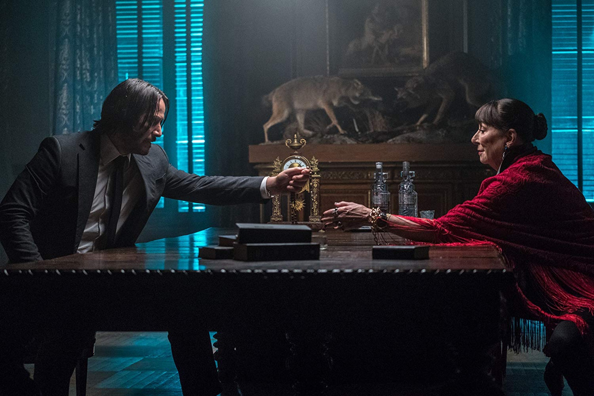 要搵人幫幫手。(《殺神John Wick 3》劇照) 要搵人幫幫手。(《殺神John Wick 3》劇照)