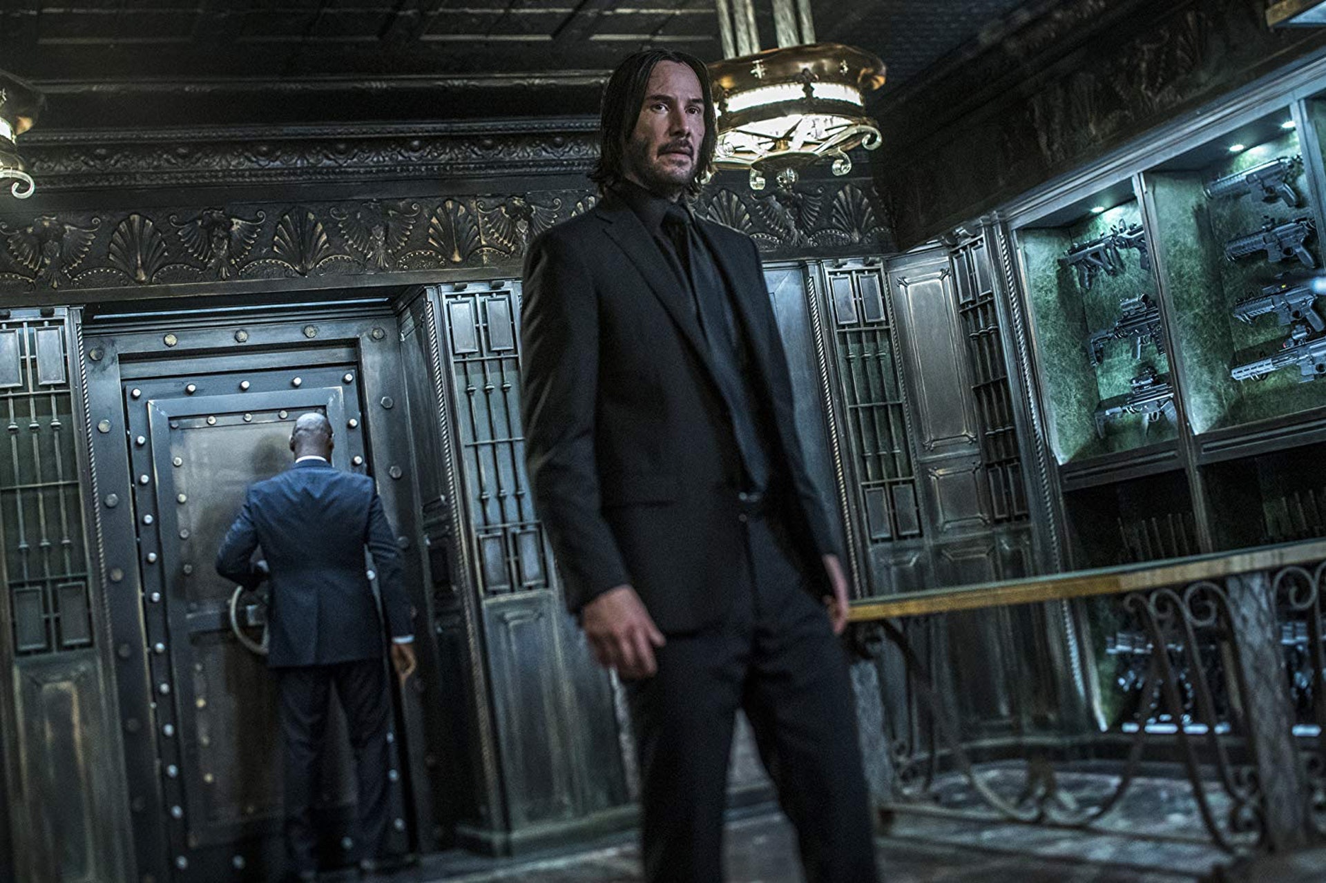 酒店大戰。(《殺神John Wick 3》劇照) 酒店大戰。(《殺神John Wick 3》劇照)