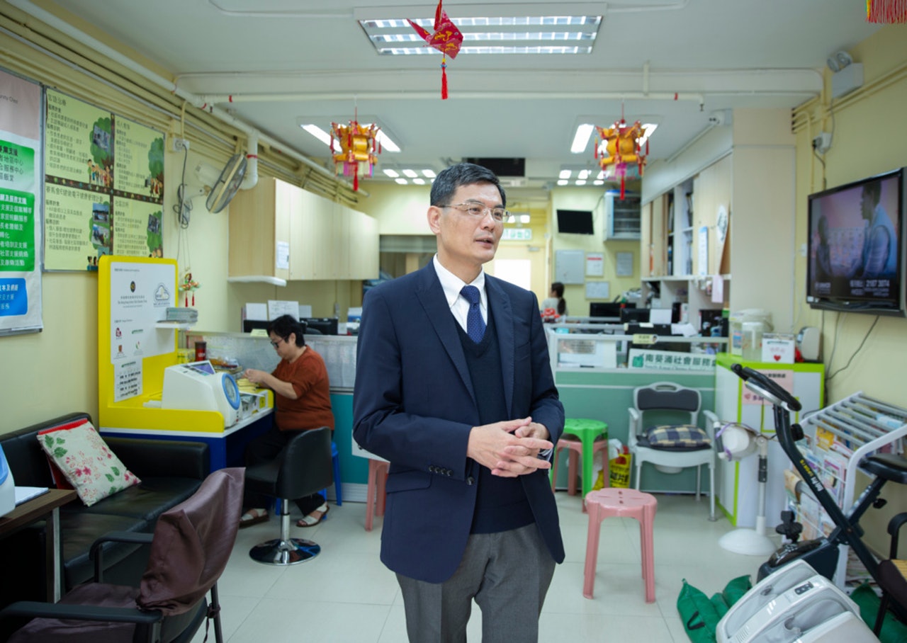 周奕希預期康健中心的服務會受到不少硬件限制。(龔嘉盛攝) 周奕希預期康健中心的服務會受到不少硬件限制。(龔嘉盛攝)