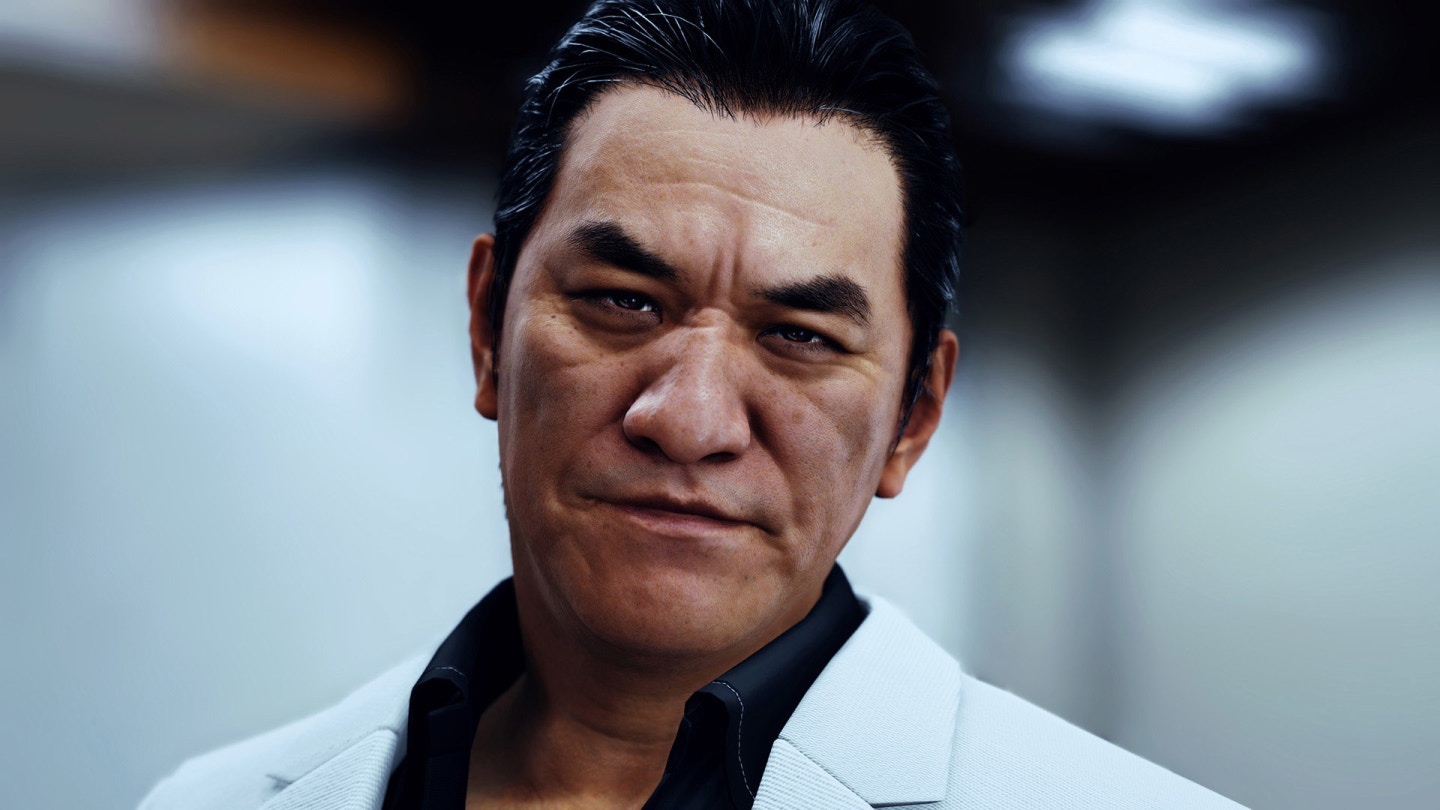 遊戲中角色羽村京平由ピエール瀧飾演，但因涉毒令SEGA將遊戲下架。 （《審判之眼：死神的遺言》截圖）