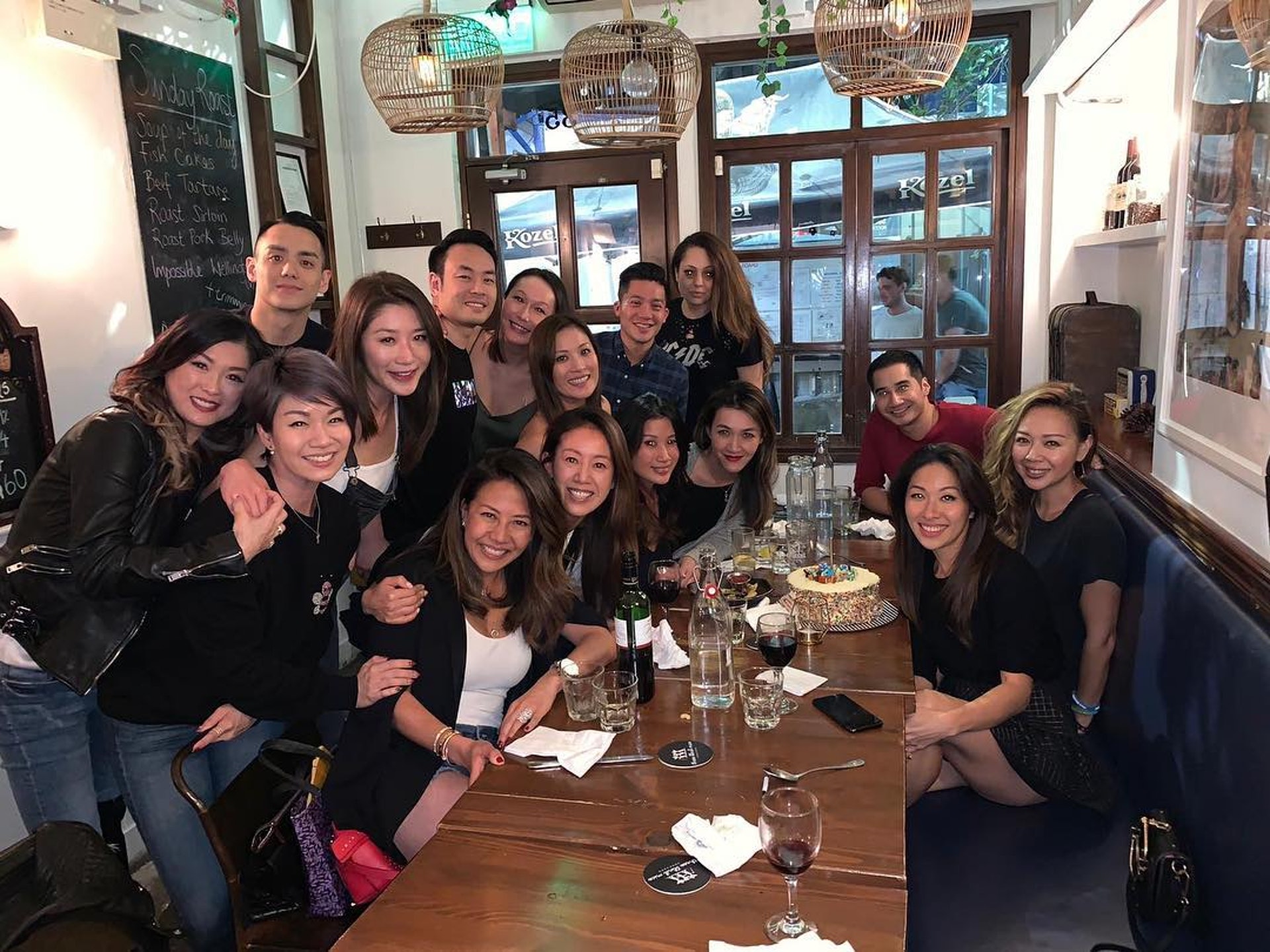 Joanthan經常出席Toby的朋友活動。(Instagram/@tobyleungchingki) Joanthan經常出席Toby的朋友活動。(Instagram/@tobyleungchingki)