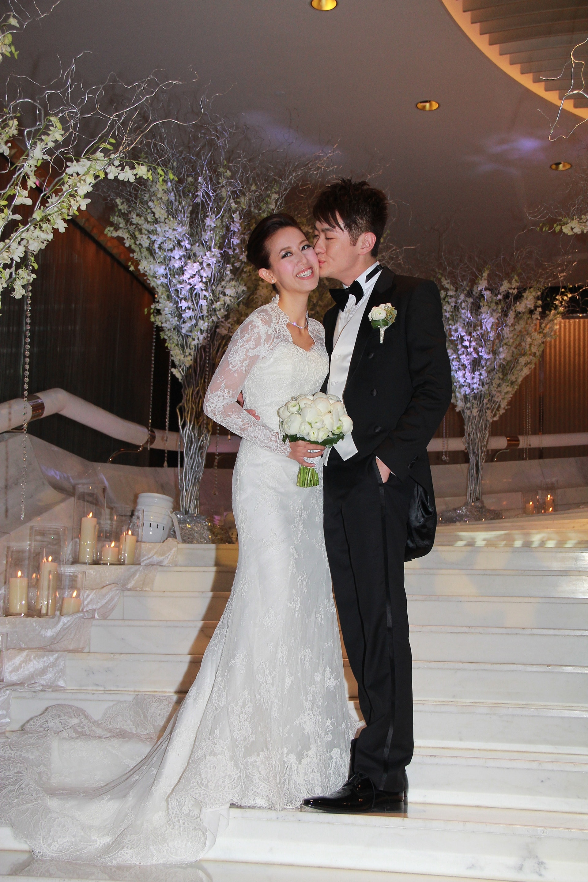 Toby在2011年曾與黃敏豪結婚。(VCG) Toby在2011年曾與黃敏豪結婚。(VCG)