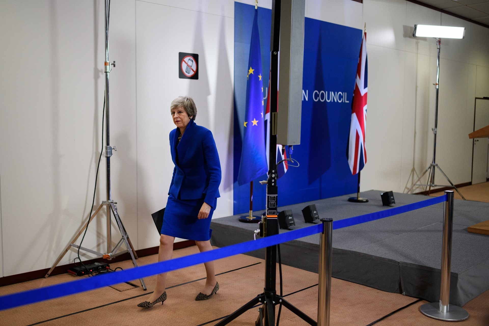 歐洲議會選舉：英國首相文翠珊曾多次表示國家會在3月29日脫歐，但最終沒有實現，期限亦一改再改。當地民眾對有關問題遲疑不決感到不滿，結果造就英國脫歐黨冒起。（Getty Images）