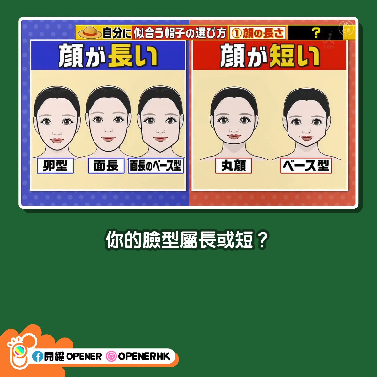 揀帽防曬 兩招找出合適帽子日本專家 只需看臉型及雙眼 香港01 開罐