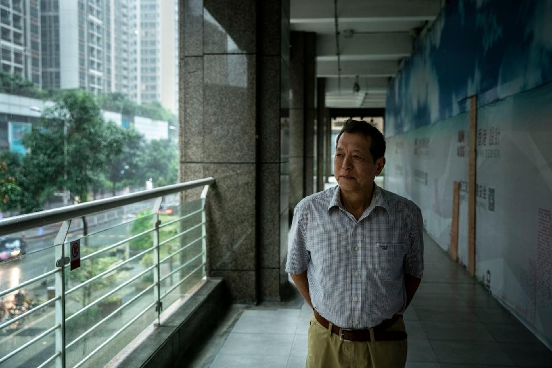 趙紫陽次子趙二軍在廣州長大,講得流利廣東話,接受訪問時國粵語夾雜,首度談及黃雀行動細節。(羅君豪攝)