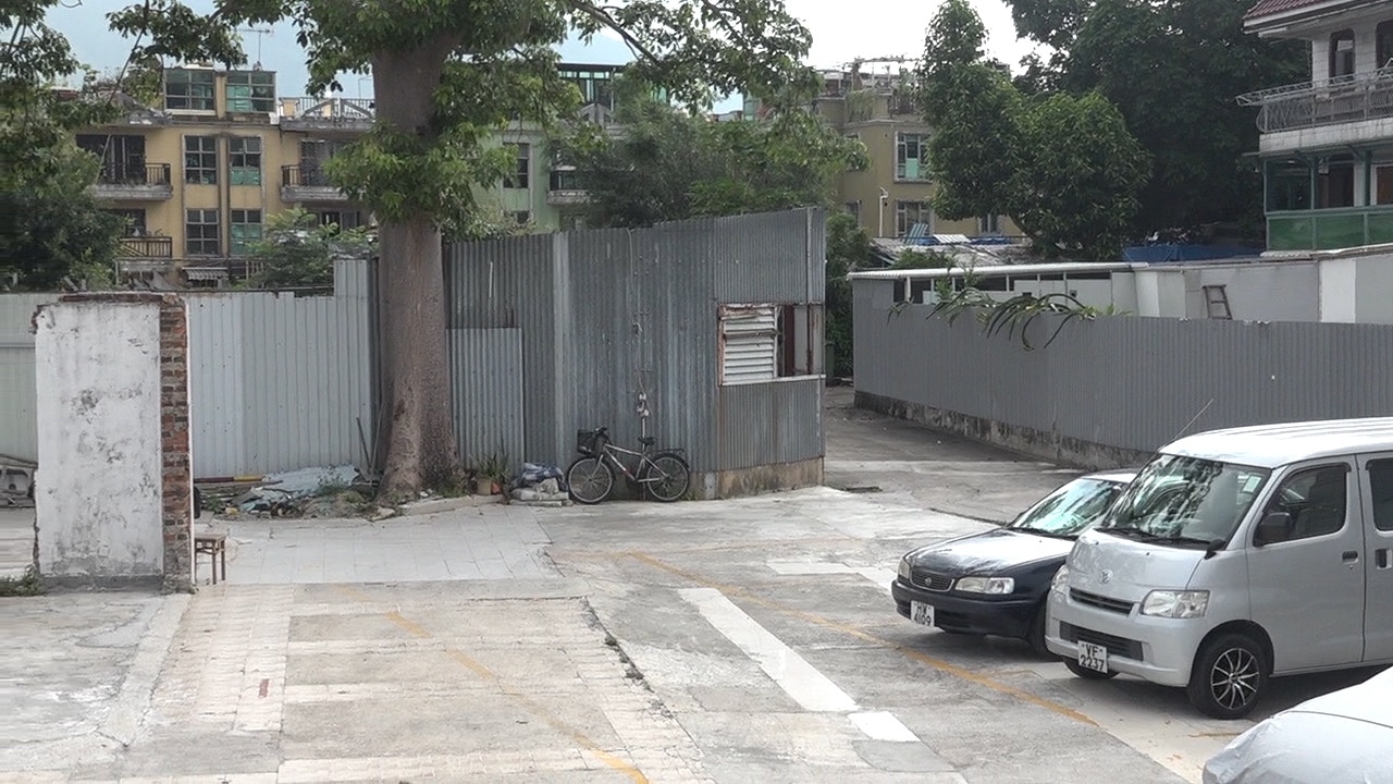 闖入西鐵的狗女Dolly已經十多歲,生活在元朗一個貨倉。(周景文攝) 闖入西鐵的狗女Dolly已經十多歲,生活在元朗一個貨倉。(周景文攝)