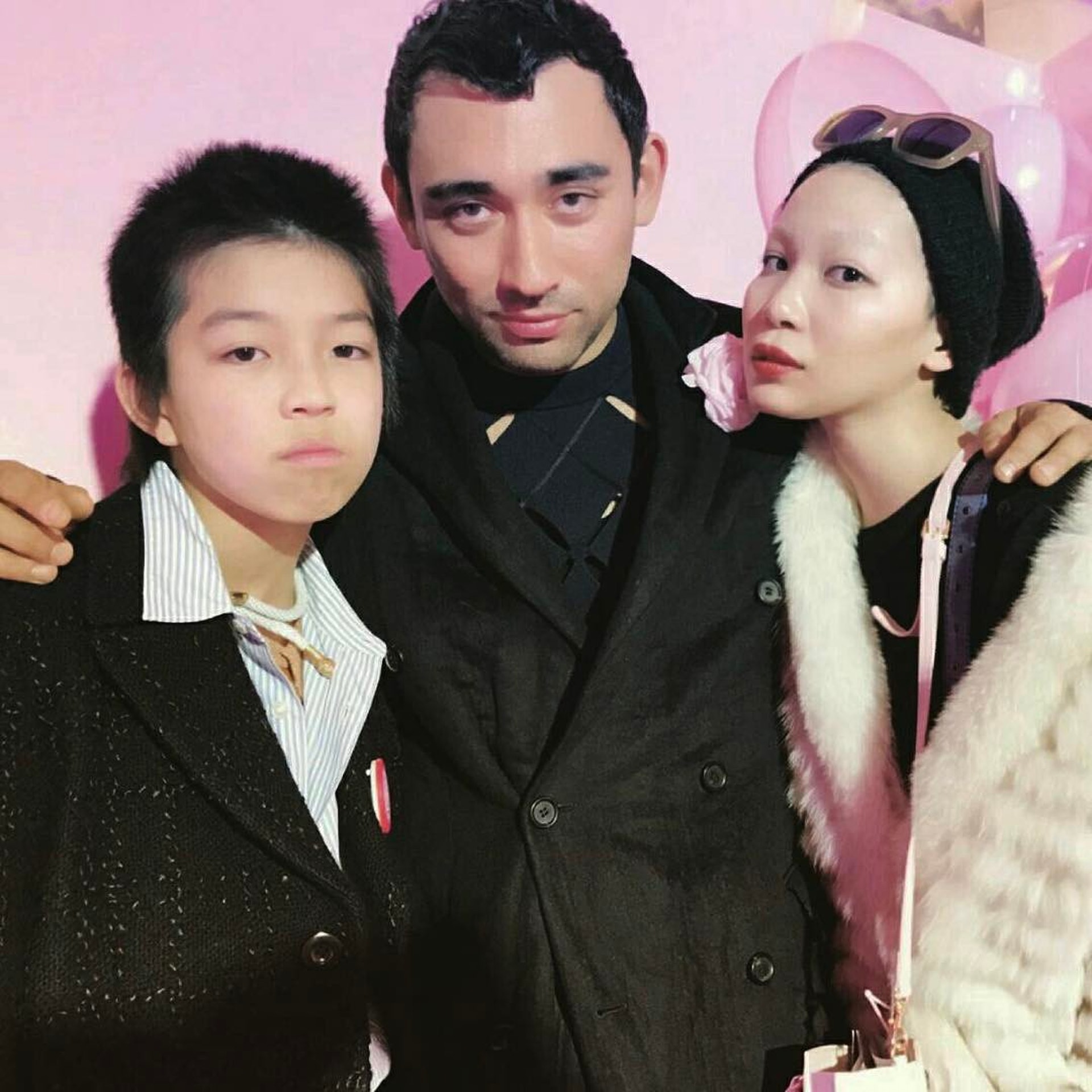 Yoshi與Nicola Formichetti（IG@yoshi.226）