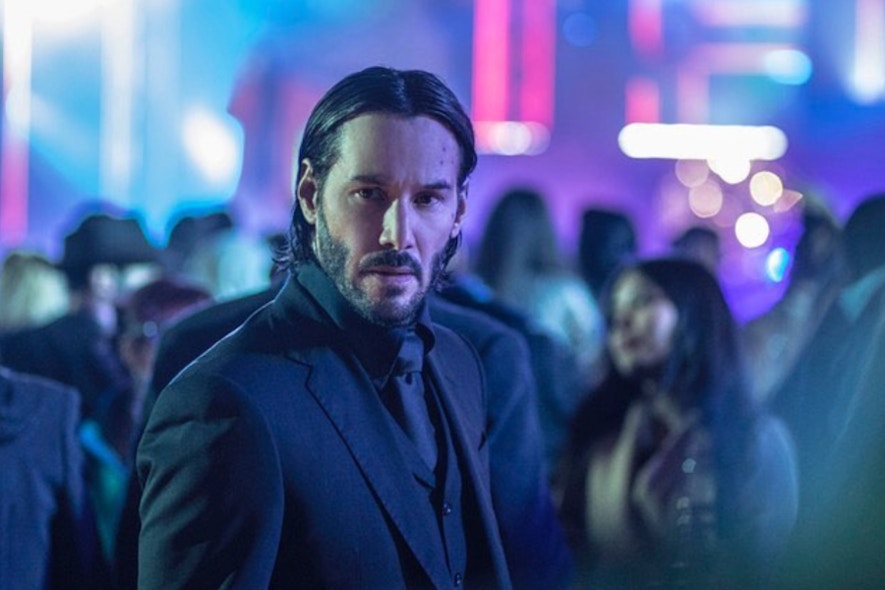 奇洛李維斯（Keanu Reeves）主演的《殺神John Wick 3》大獲好評。（《殺神John Wick 3》劇照）