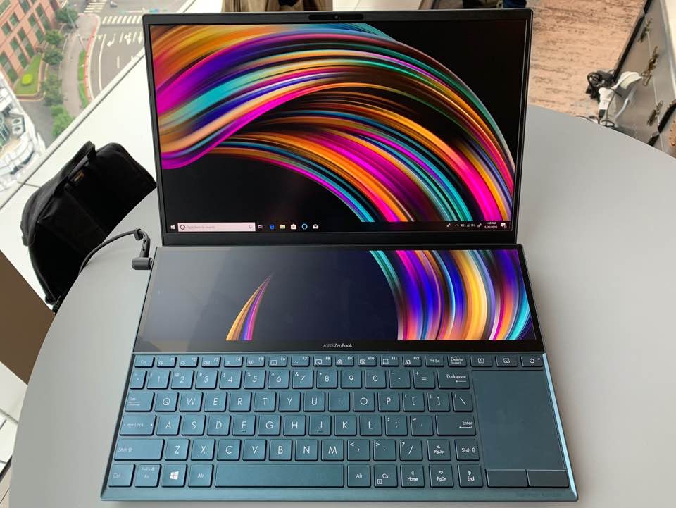 Zenbook Pro Duo 上手玩 雙4k觸控螢幕文書電競通殺