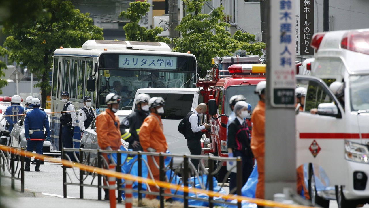 日本川崎持刀襲擊 疑兇動手前高呼:「我要殺了你」 日本川崎持刀襲擊 疑兇動手前高呼:「我要殺了你」