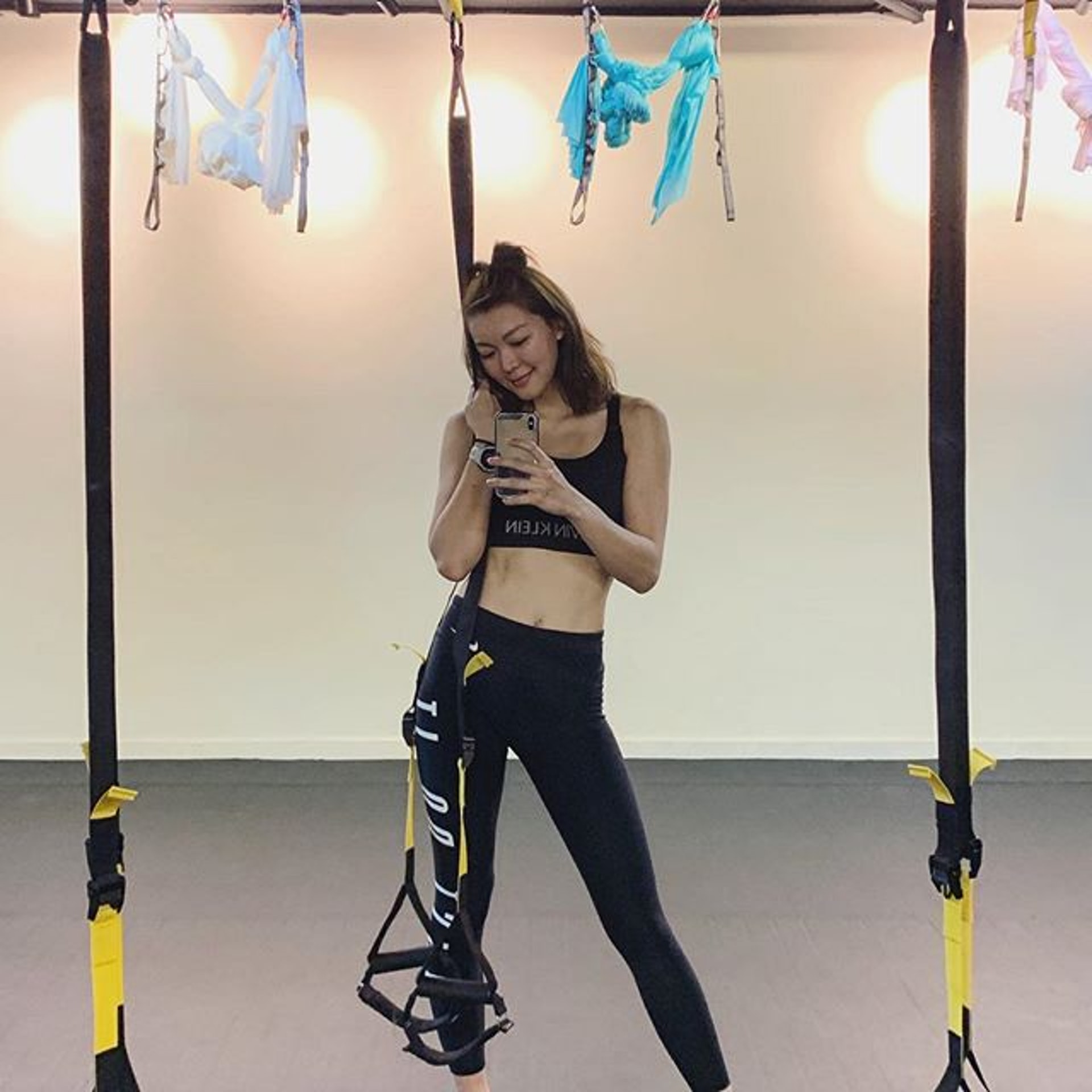 最近佢仲開設健身室。(ig@inez_leong圖片) 最近佢仲開設健身室。(ig@inez_leong圖片)