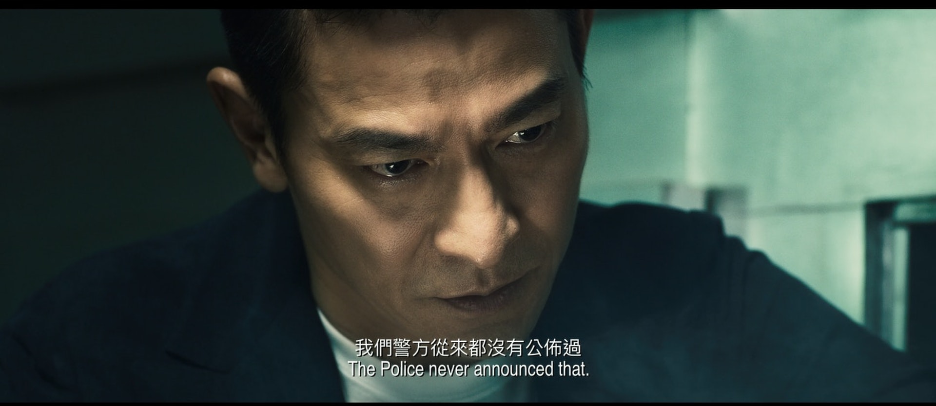 劉德華與古天樂繼《門徒》後相隔12再度合作。(《掃毒2天地對決》預告截圖)