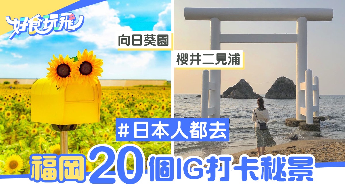 九州福岡 20個日本人的ig打卡秘景 天空之鏡丶向日葵花海 香港01 旅遊