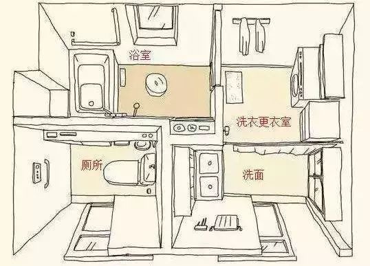 說到日本的公寓，給人留下的印像大都是「小而精」。日本人用極為嚴苛的態度把細節做到極致，面積雖小五臟俱全，這一點在室內裝修中最能體現。（日式生活美學提供）