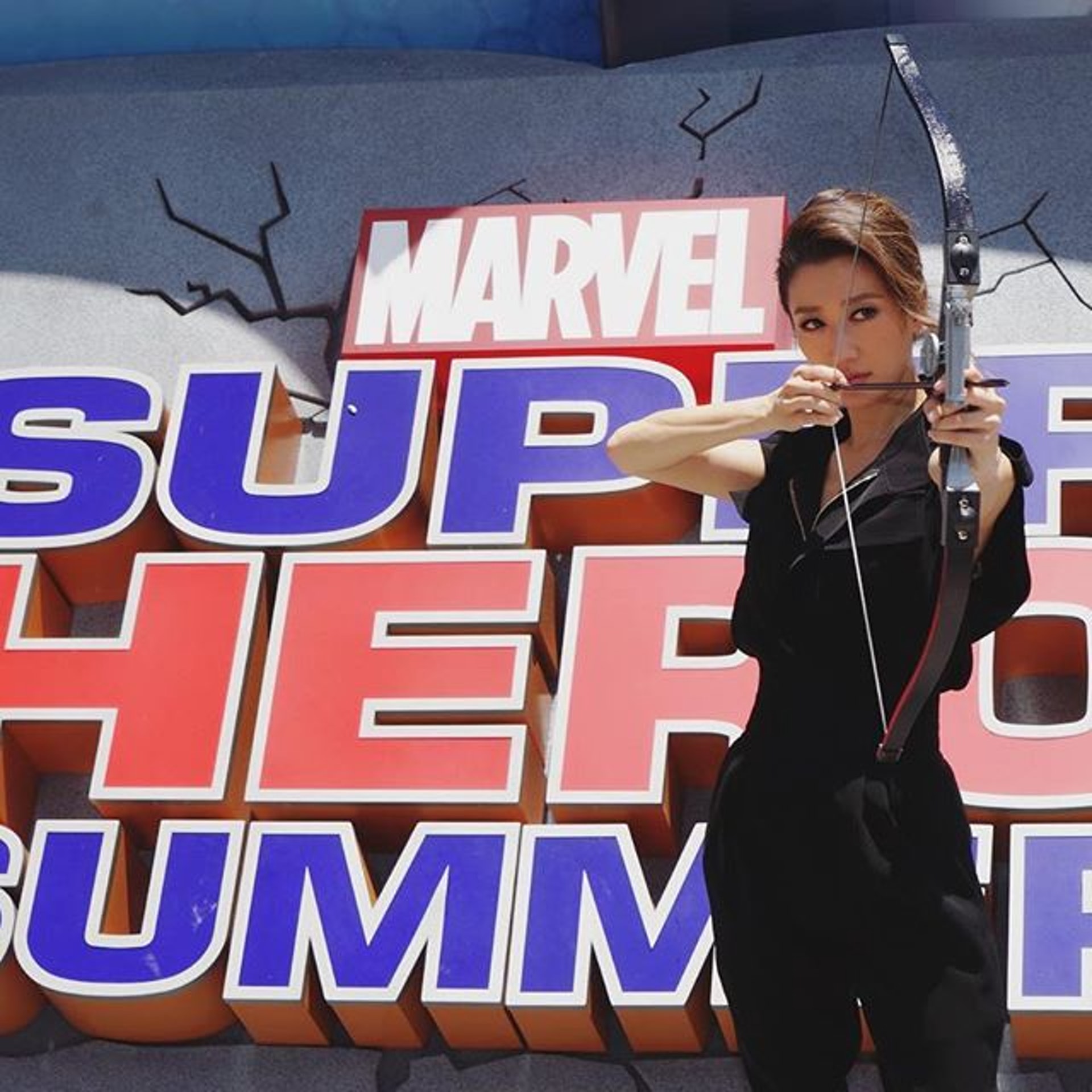 唔知鷹眼有無教佢射箭。(ig@jennifertsetingting圖片)