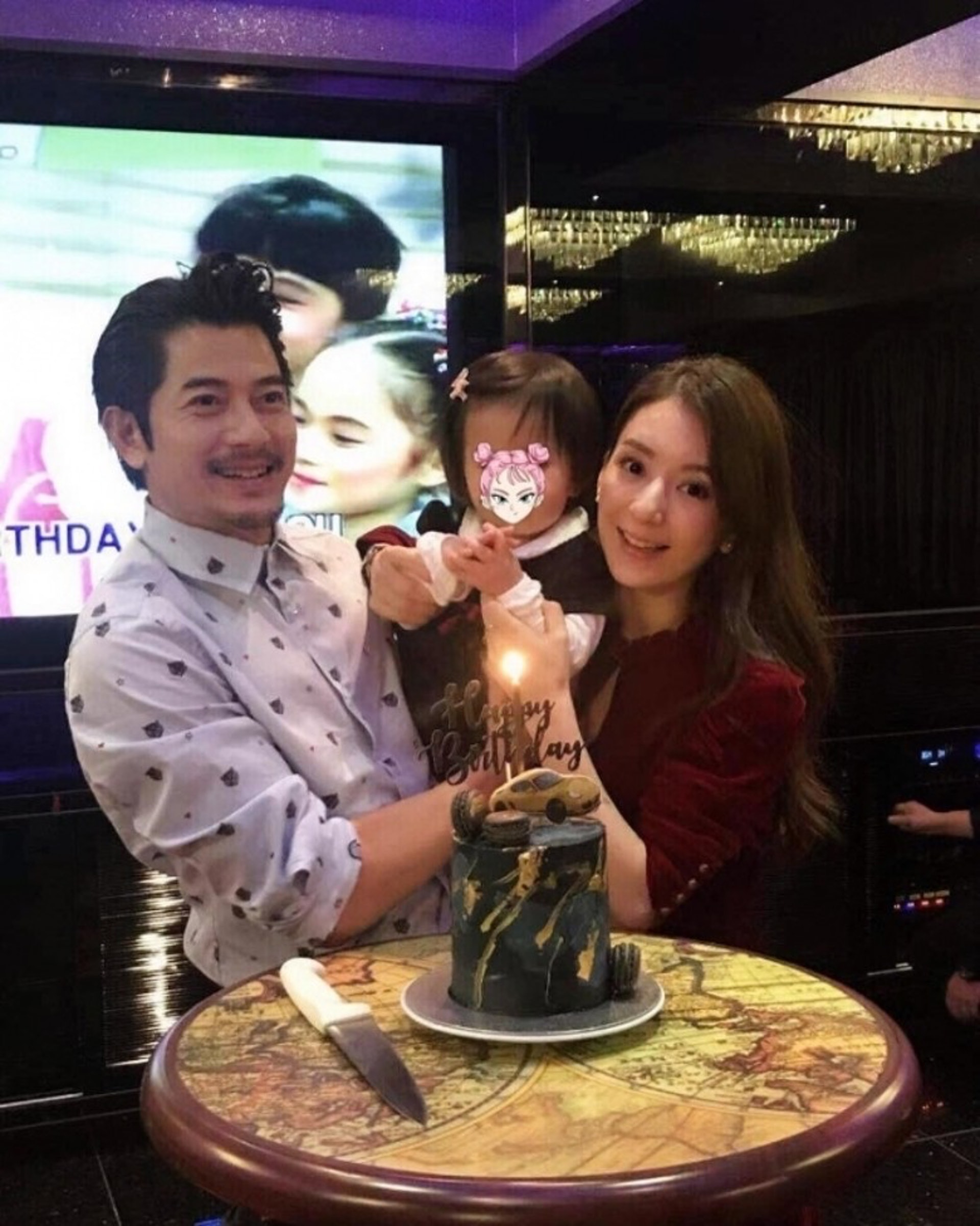 郭富城甚少公開家庭照。(網上圖片) 郭富城甚少公開家庭照。(網上圖片)