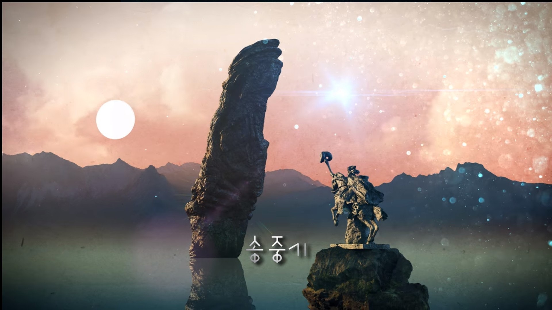 有石像和雕像。(劇集畫面截圖)