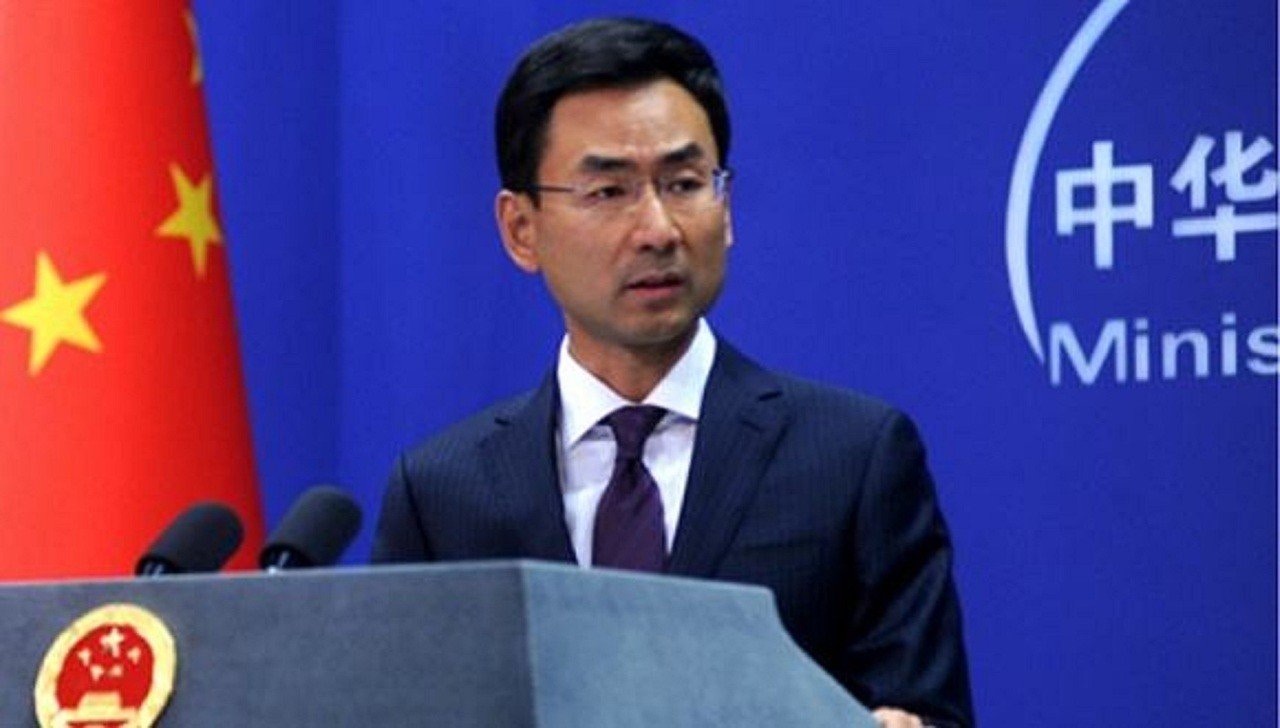 耿爽在今日（4日）的例行記者會上表示，中國政府早已就這場政治風波有明確結論，而中國現時的巨大發展成就，表明政府當時採取的行動完全正確。（網上圖片）