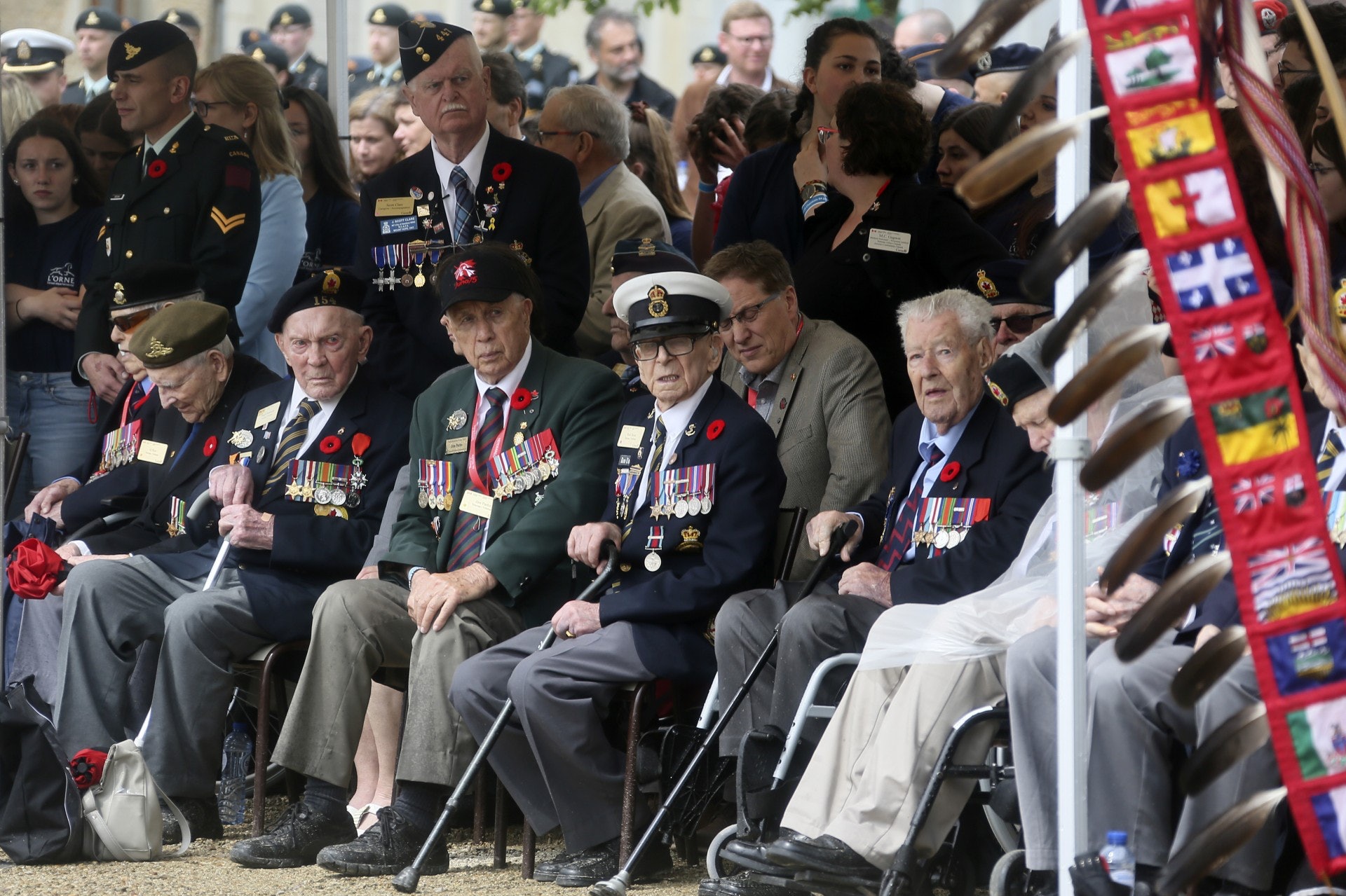 參與諾曼第戰役的盟國每年都會舉辦活動紀念D-Day。(美聯社)