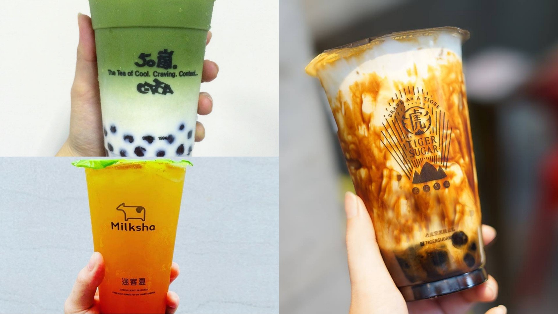 台灣大學生票選最佳茶飲TOP5 老虎堂、珍煮丹三甲不入? 台灣大學生票選最佳茶飲TOP5 老虎堂、珍煮丹三甲不入?