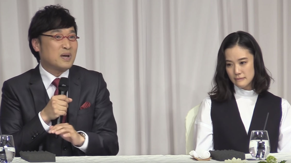 【蒼井優結婚】遇尖銳問題眼濕濕　老公即護妻　網民：難怪嫁給他