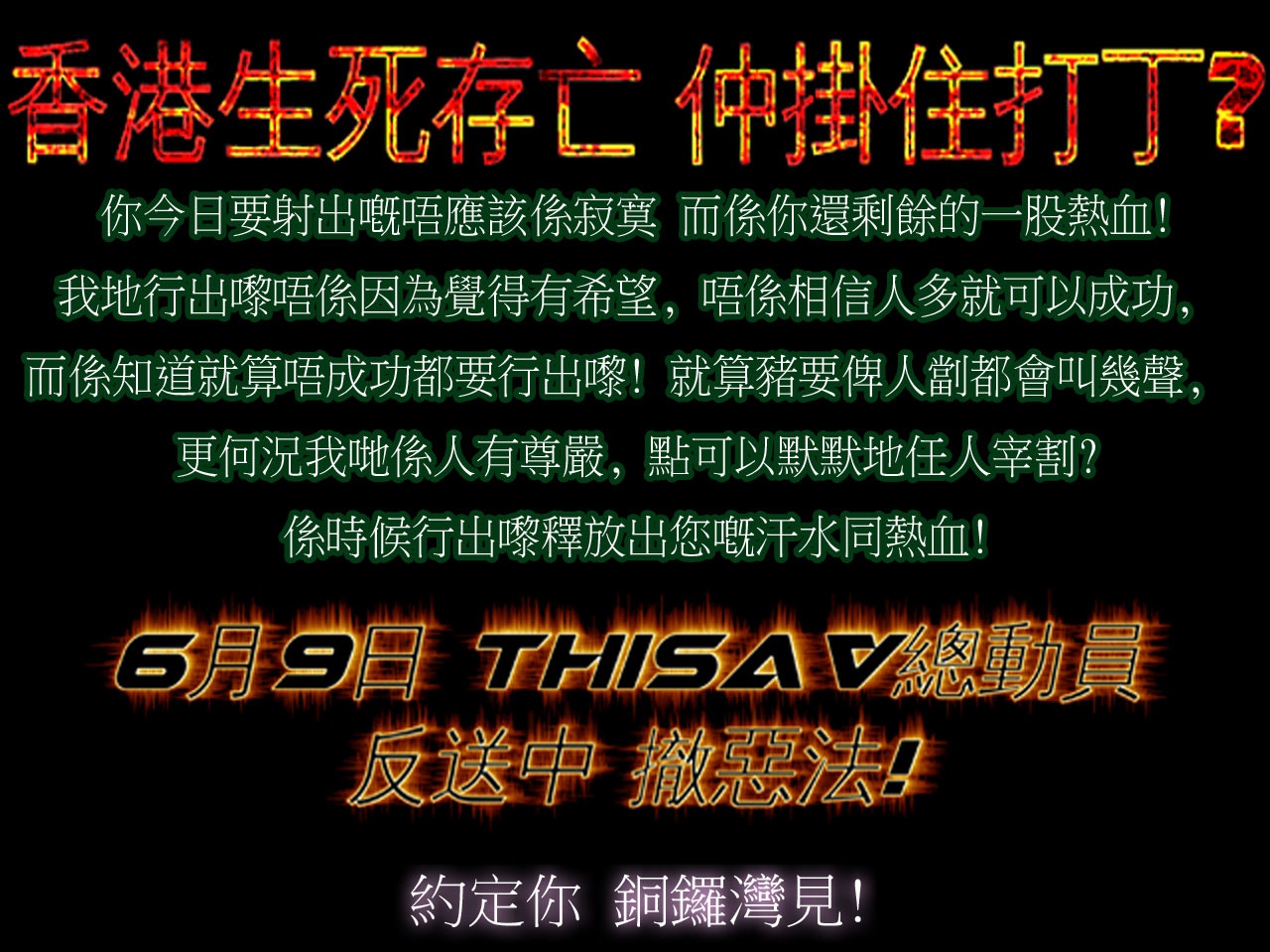 逃犯條例】成人網站發聲明反修例：係時候釋放汗水同熱血