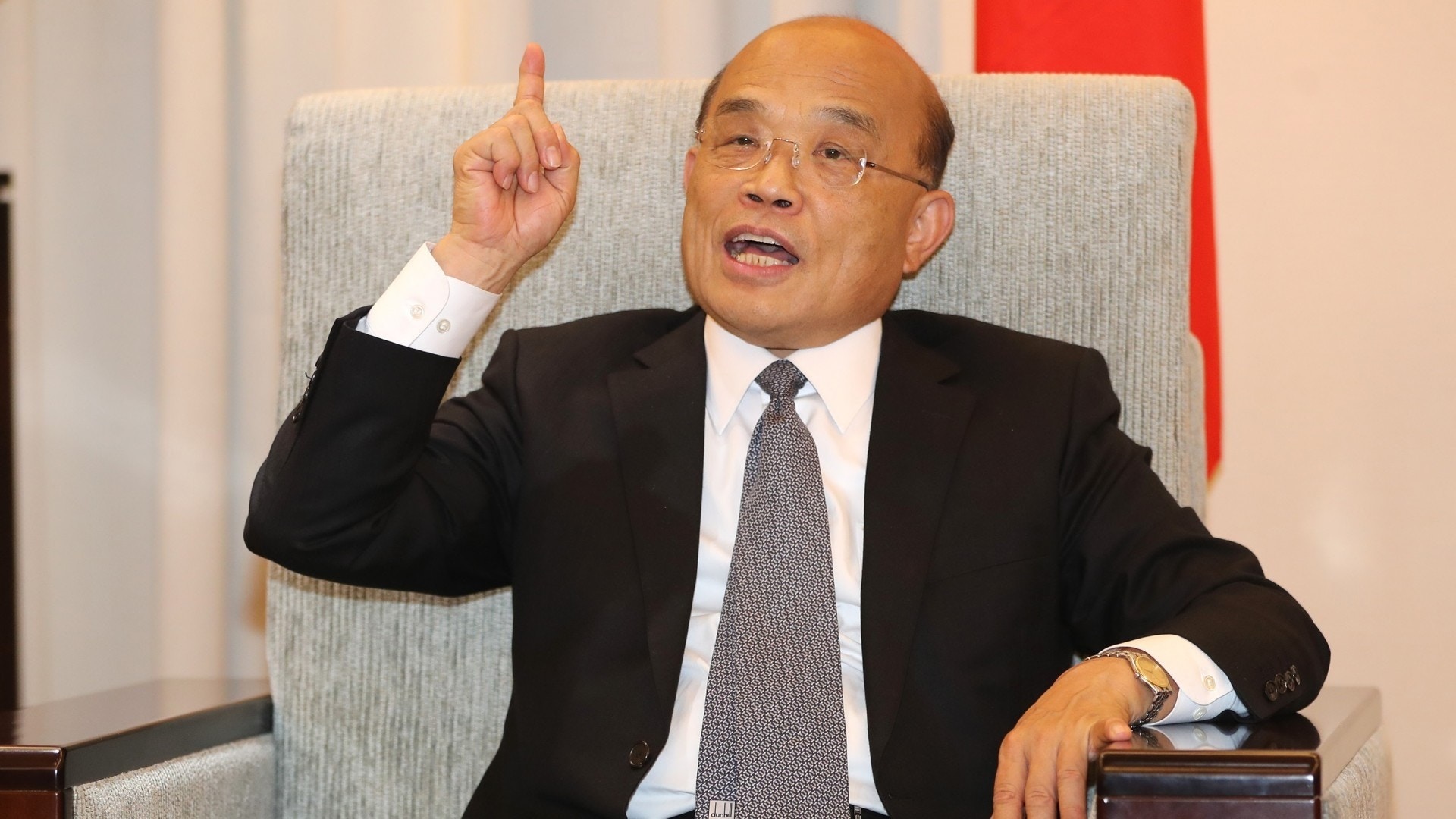 【逃犯條例】蘇貞昌：台灣不能為了小利　步上香港後塵