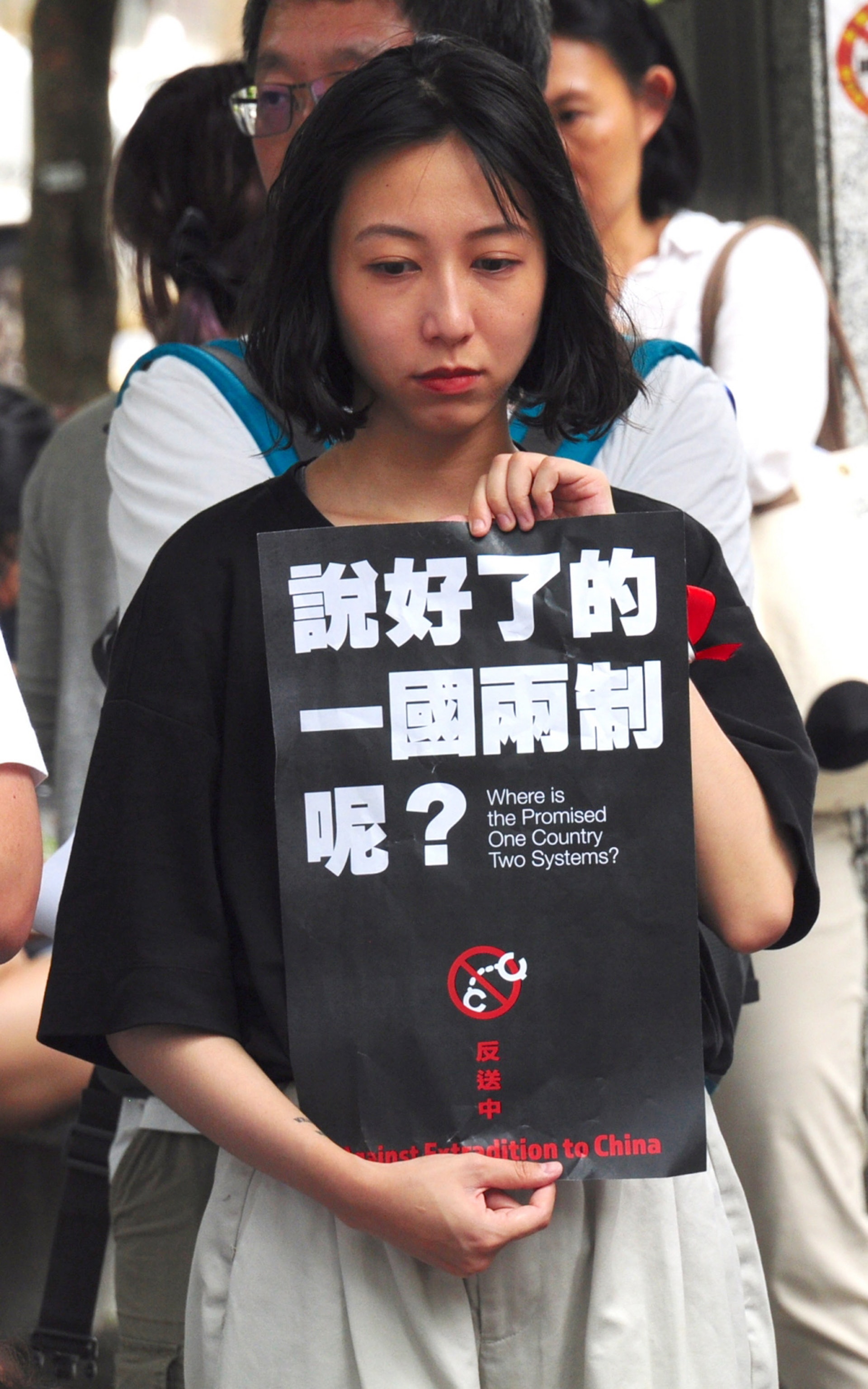 港府堅持修訂《逃犯條例》引起的爭議持續。(中央社) 港府堅持修訂《逃犯條例》引起的爭議持續。(中央社)