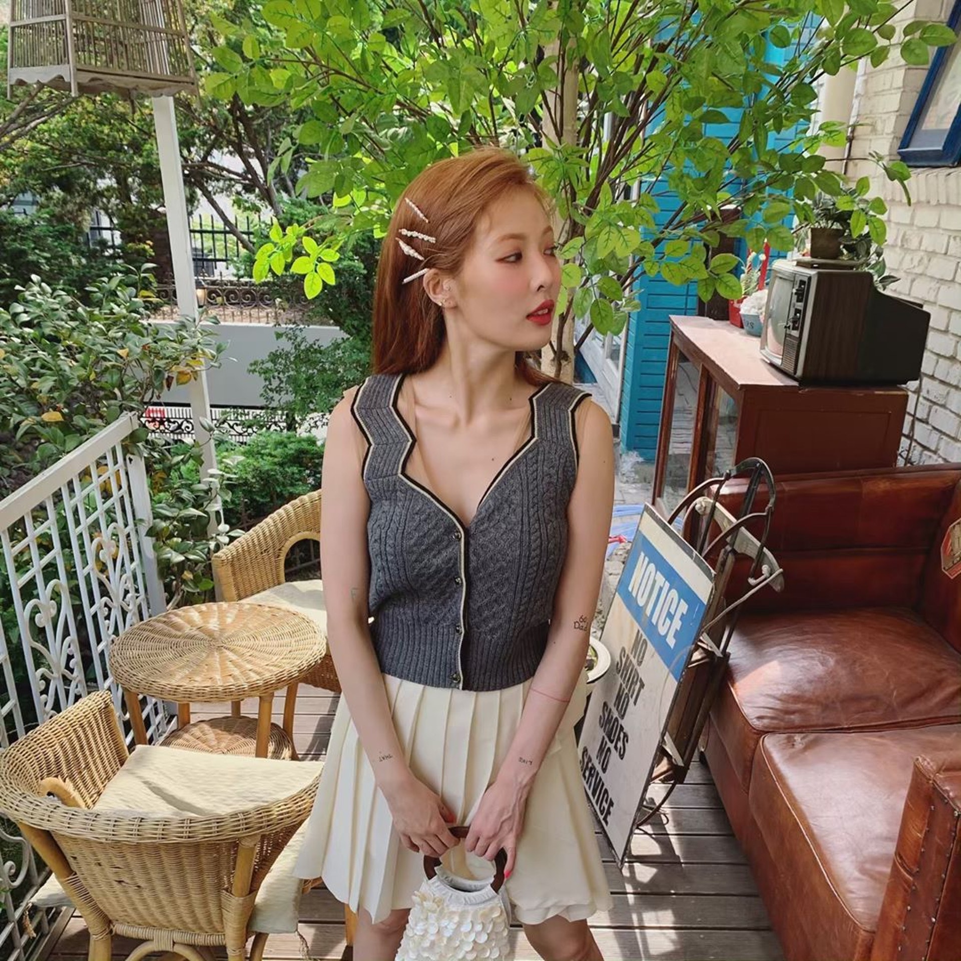 唔知會唔會再分享其他美容心得呢?(IG圖片/@hyunah_aa) 唔知會唔會再分享其他美容心得呢?(IG圖片/@hyunah_aa)