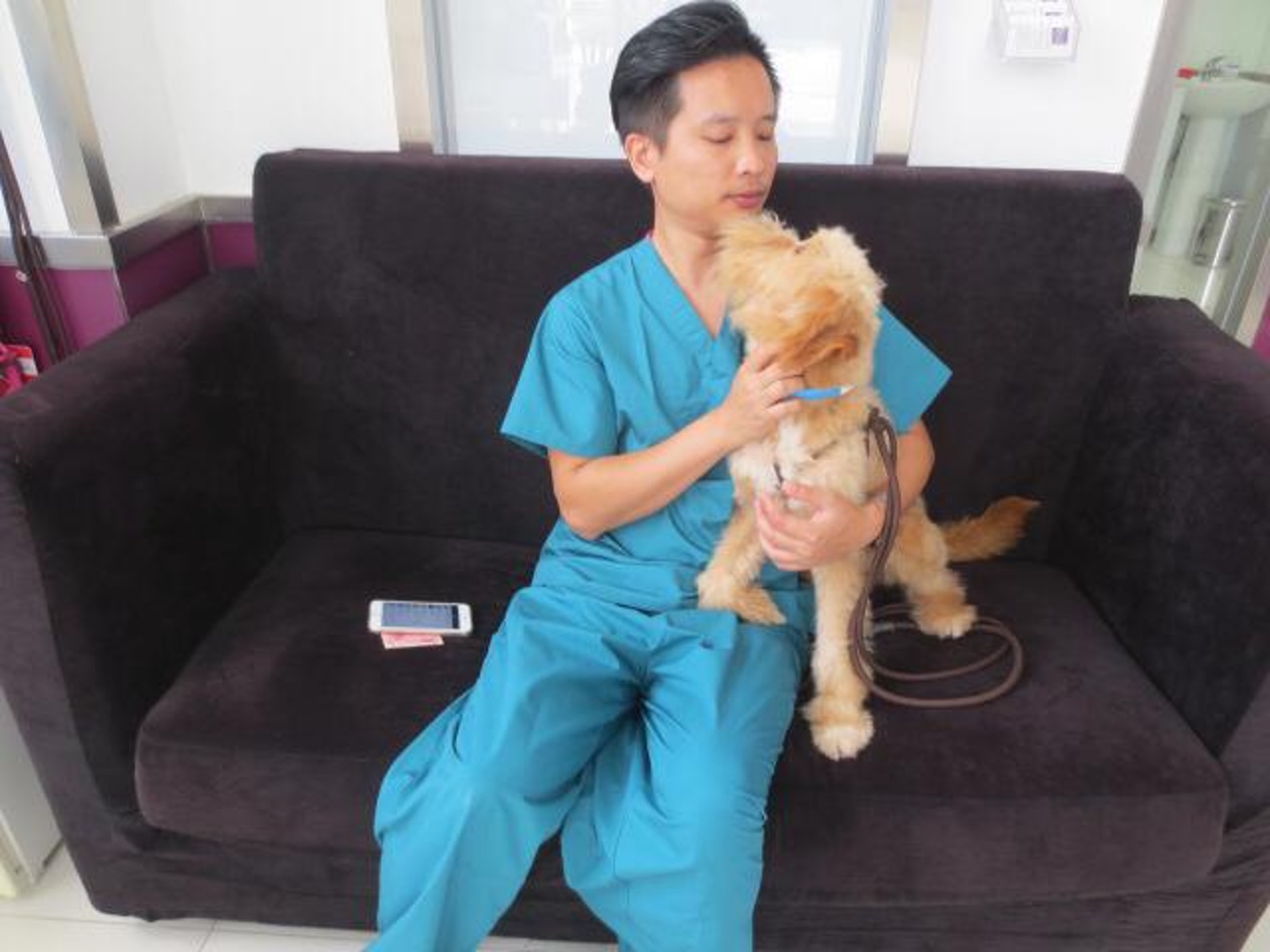 他明言反對進食狗肉行為,嘆道:「狗係人類最忠實嘅朋友。」(受訪者提供) 他明言反對進食狗肉行為,嘆道:「狗係人類最忠實嘅朋友。」(受訪者提供)